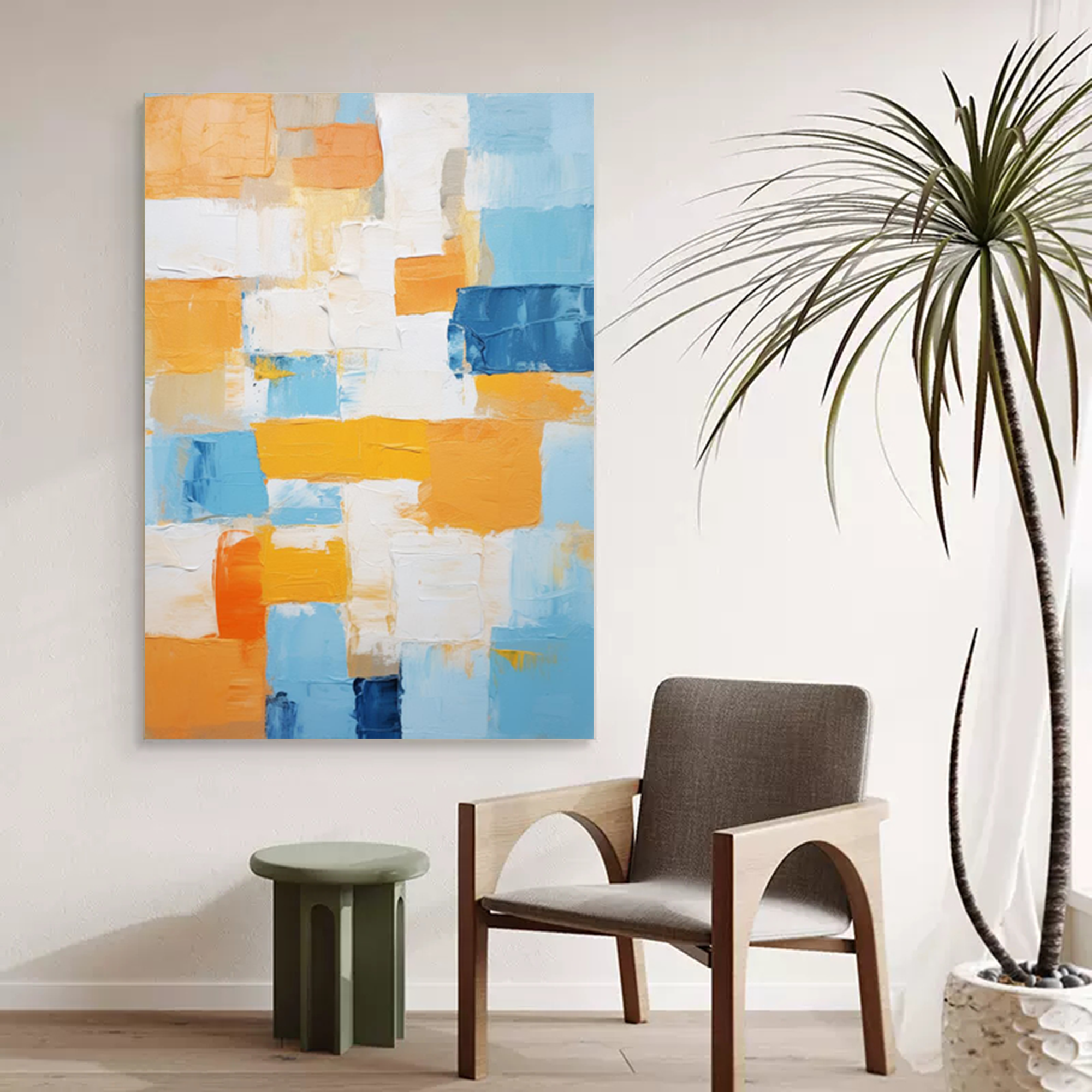 Wallart Color Blocks: Modern Abstract Harmony