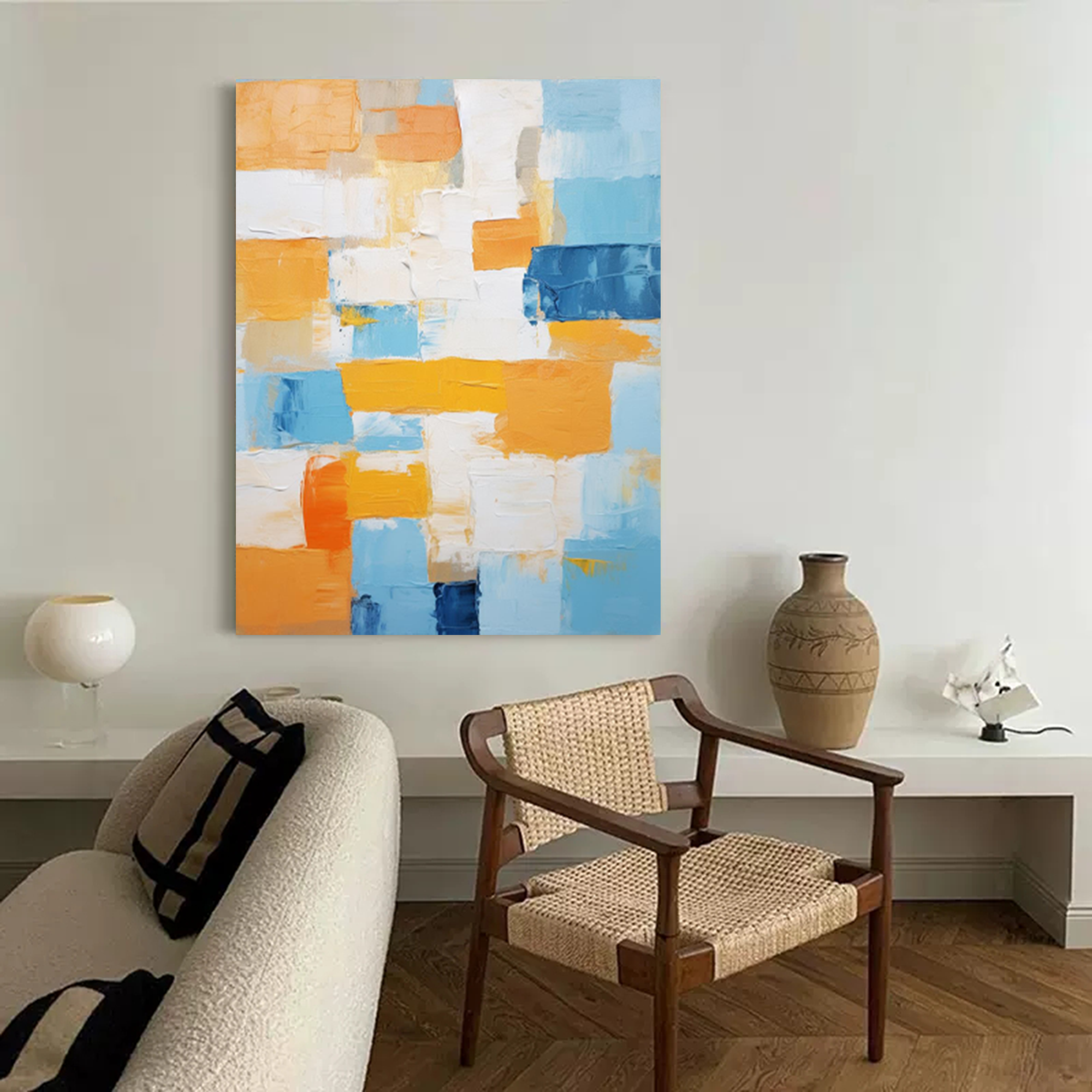 Wallart Color Blocks: Modern Abstract Harmony