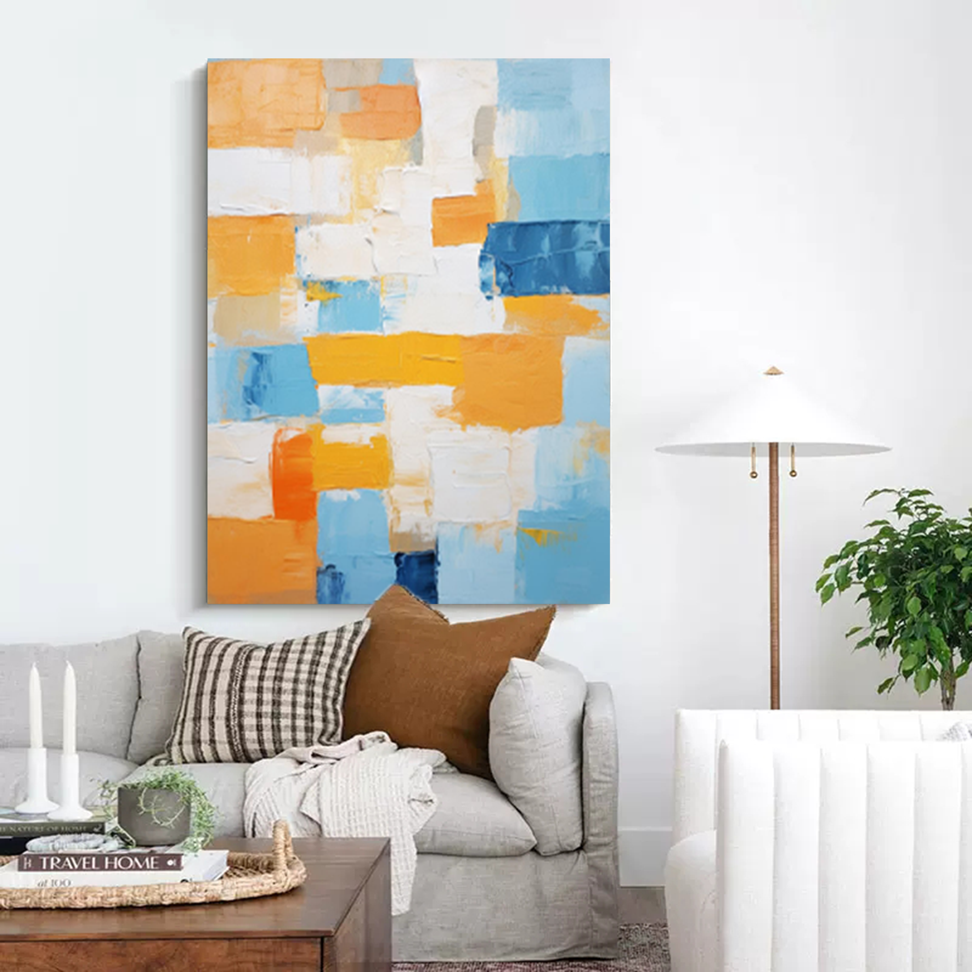 Wallart Color Blocks: Modern Abstract Harmony