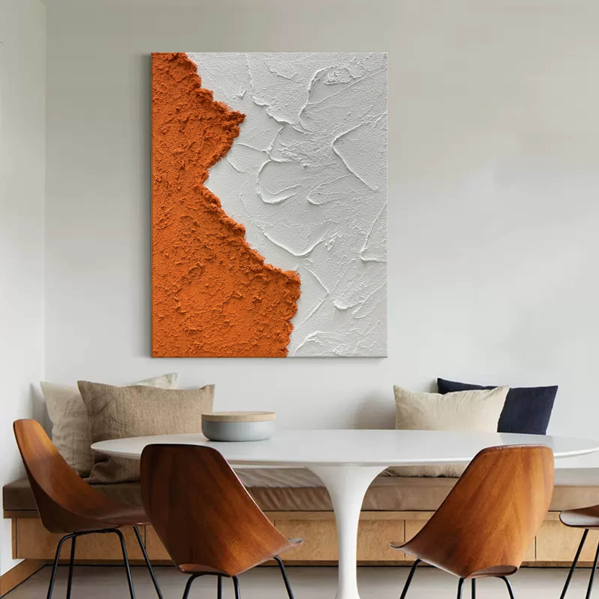 Wallart Textured Abstract Earth Tones Art