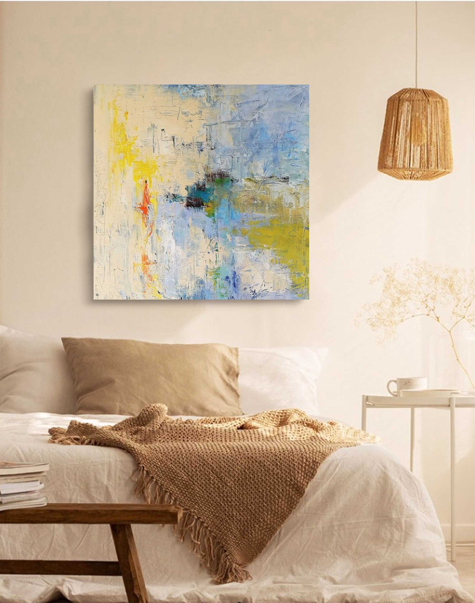 Wallart Harmony of Colors in Abstract