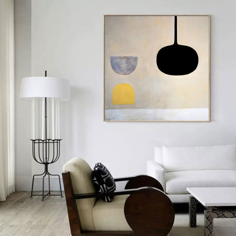 Wallart Modern Minimalist Abstract Oil Painting
