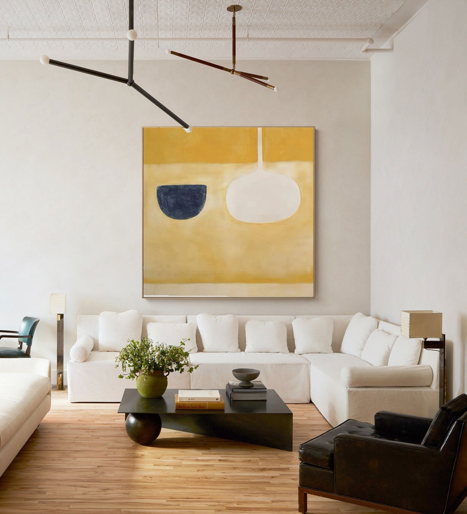 Wallart Minimalist Abstract Still Life Oil Painting