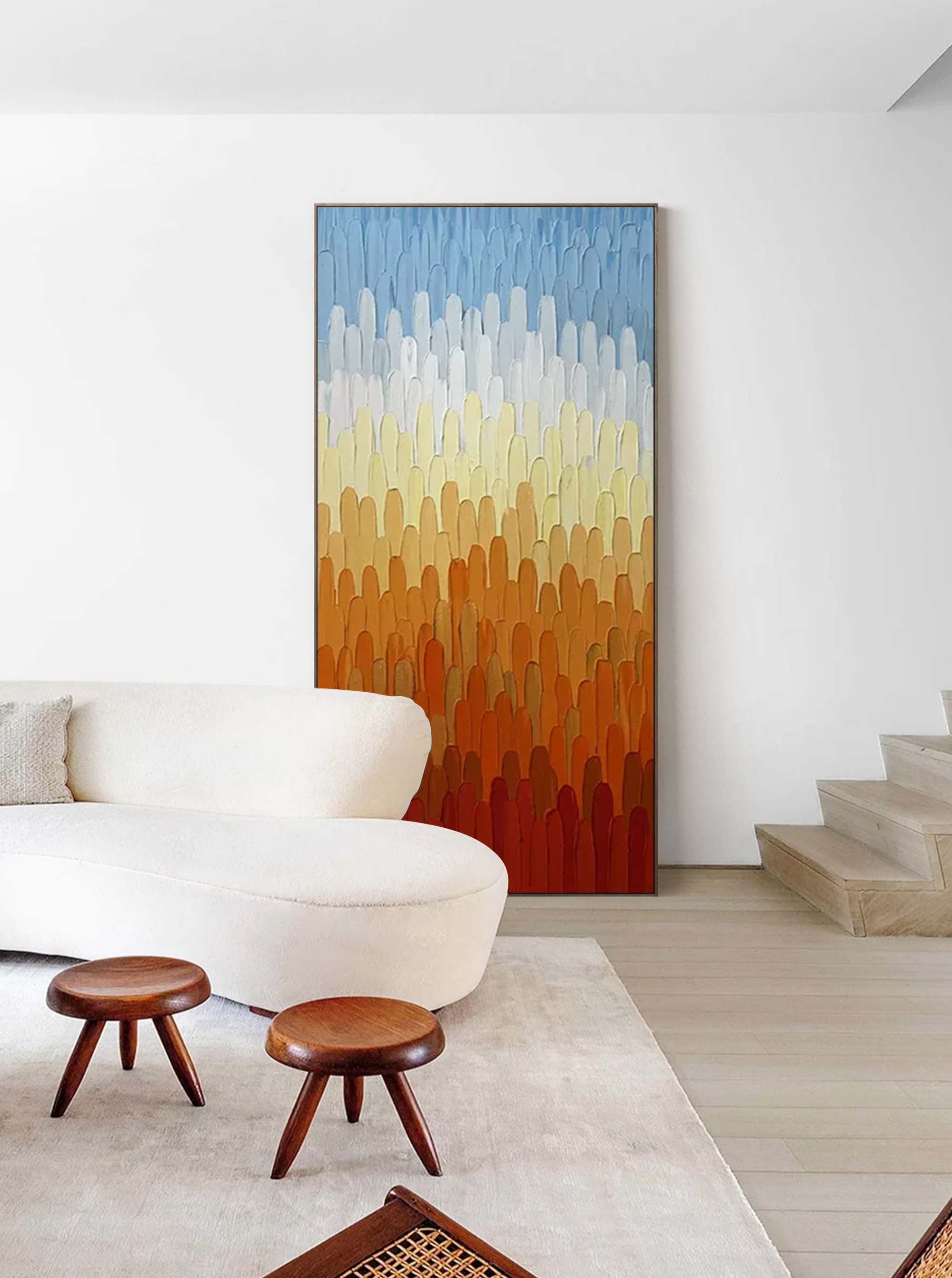 Wallart Sunset Gradient in Textures