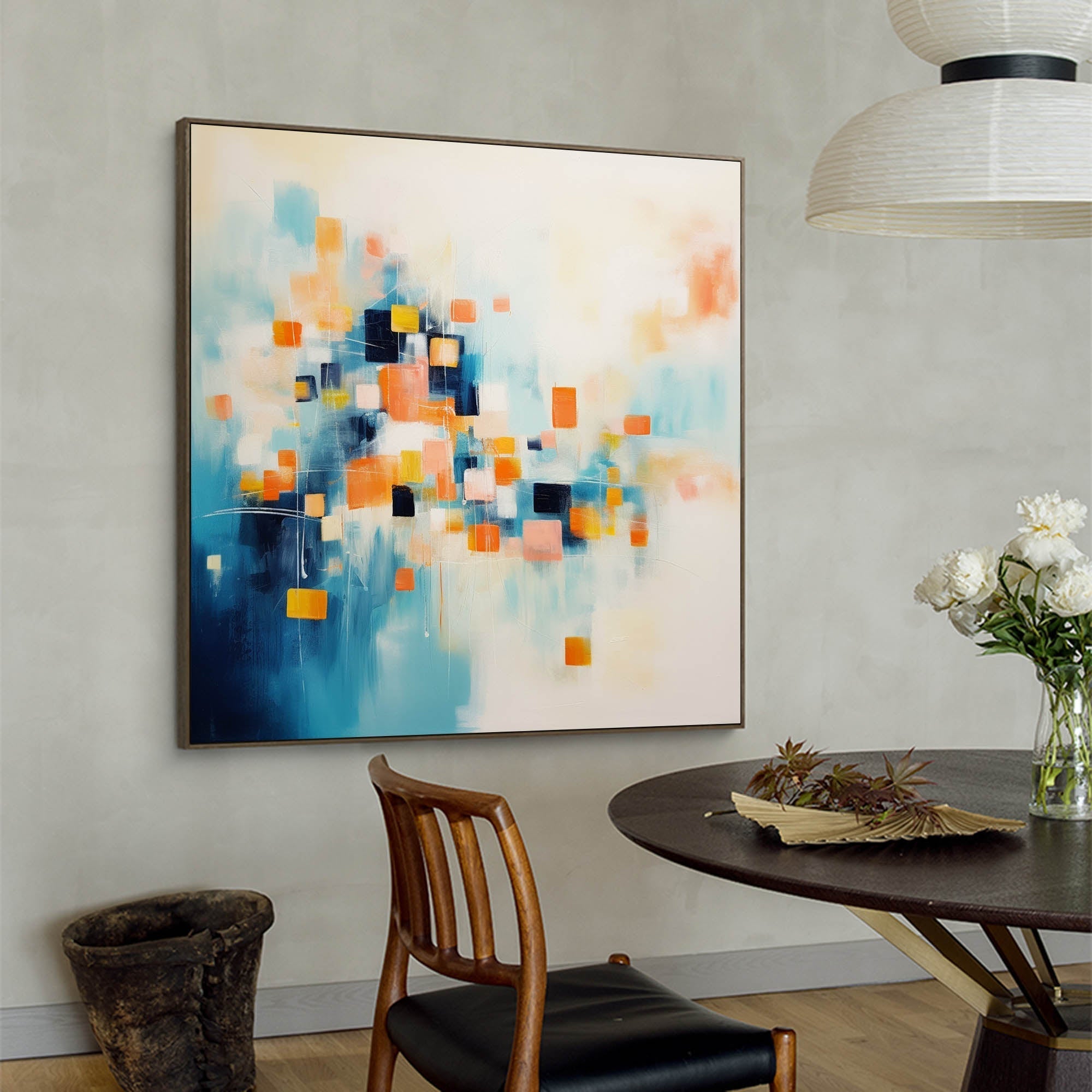 Wallart Abstract Rhythm of Colors