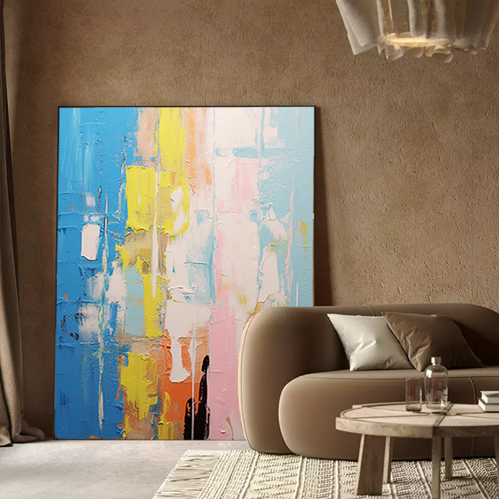 Wallart Bold Harmony: Abstract Color Layers