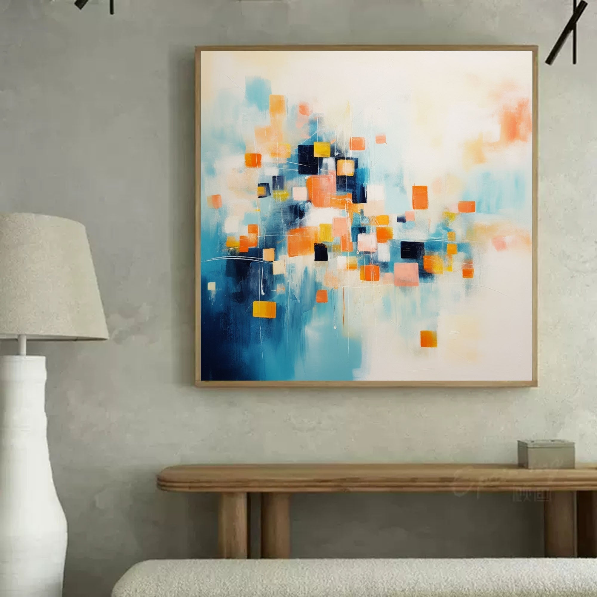 Wallart Abstract Rhythm of Colors