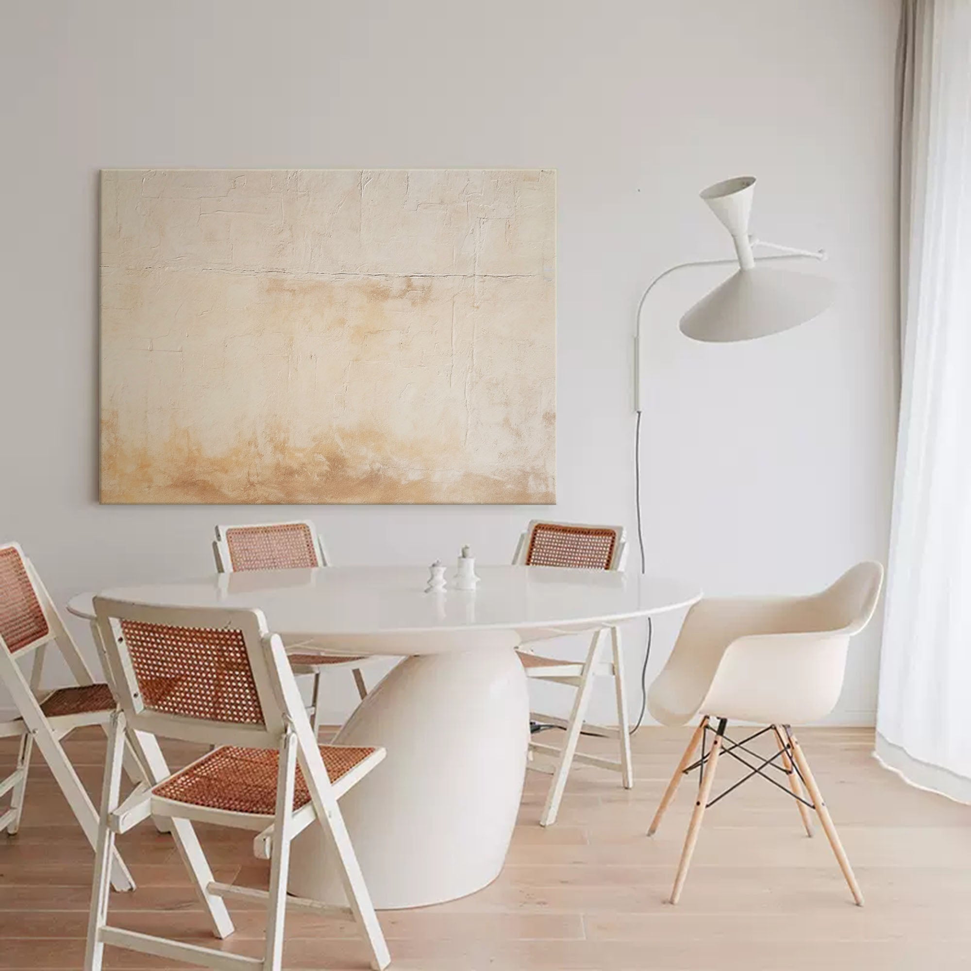 Wallart Neutral Earth Tones Abstract Art