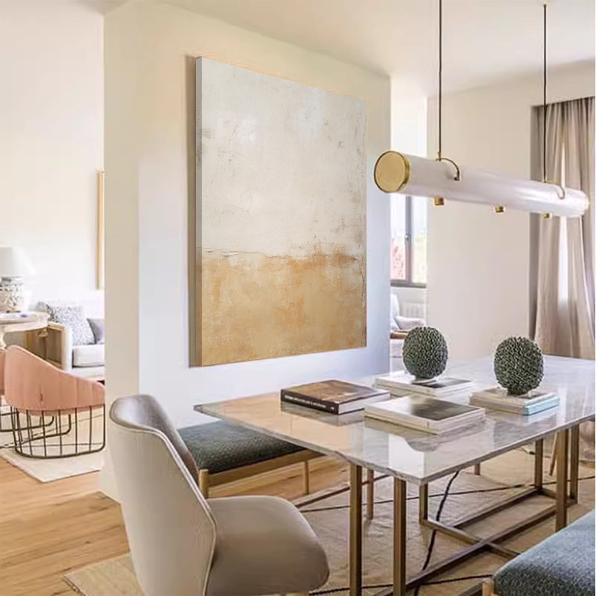 Wallart Minimalist Textured Abstract Art