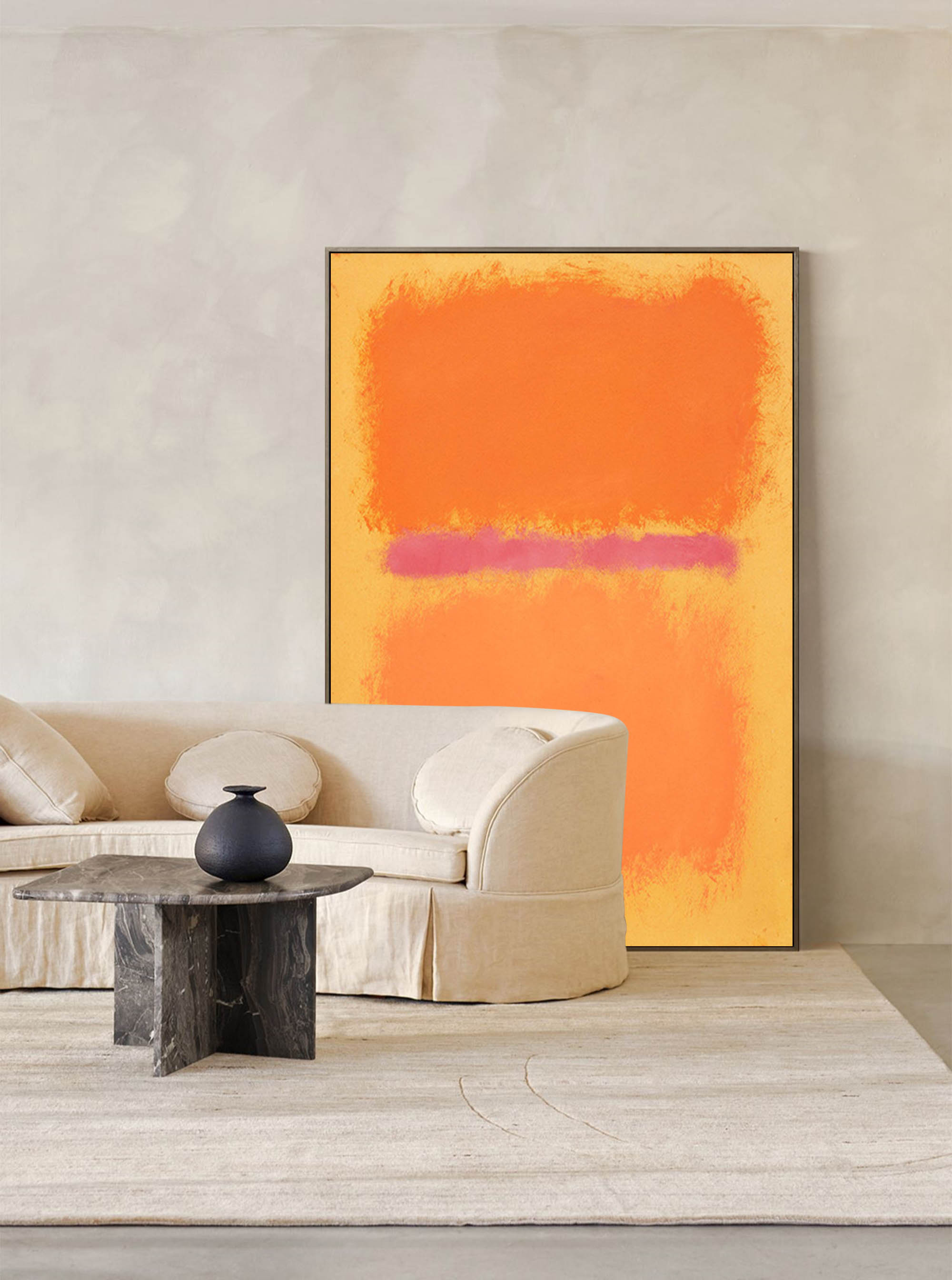 Wallart Vibrant Abstract Expressionist Art