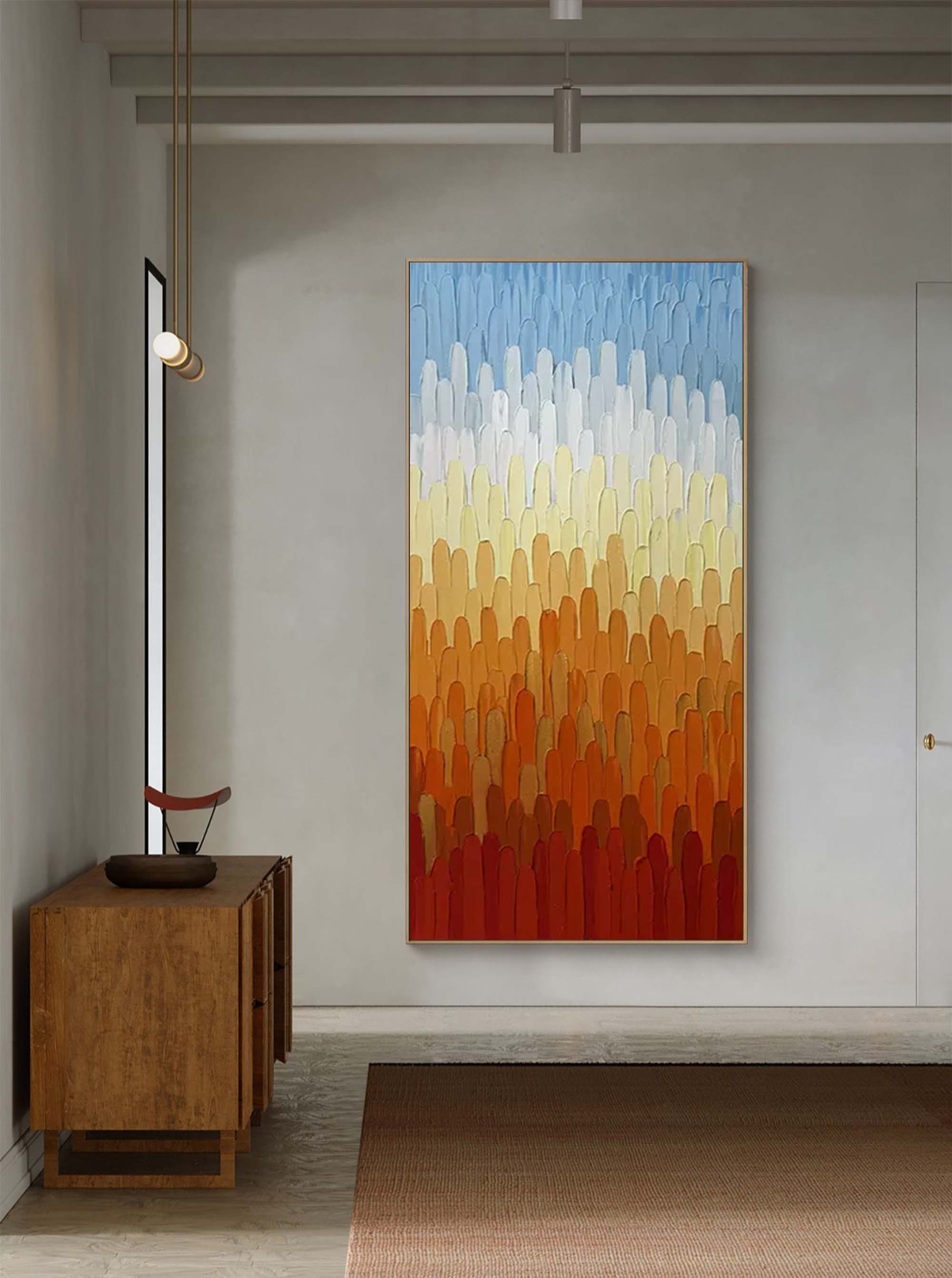 Wallart Sunset Gradient in Textures