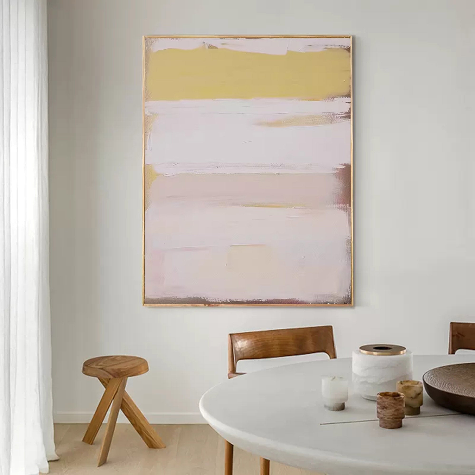 Wallart Whispers of Light: Minimalist Serenity
