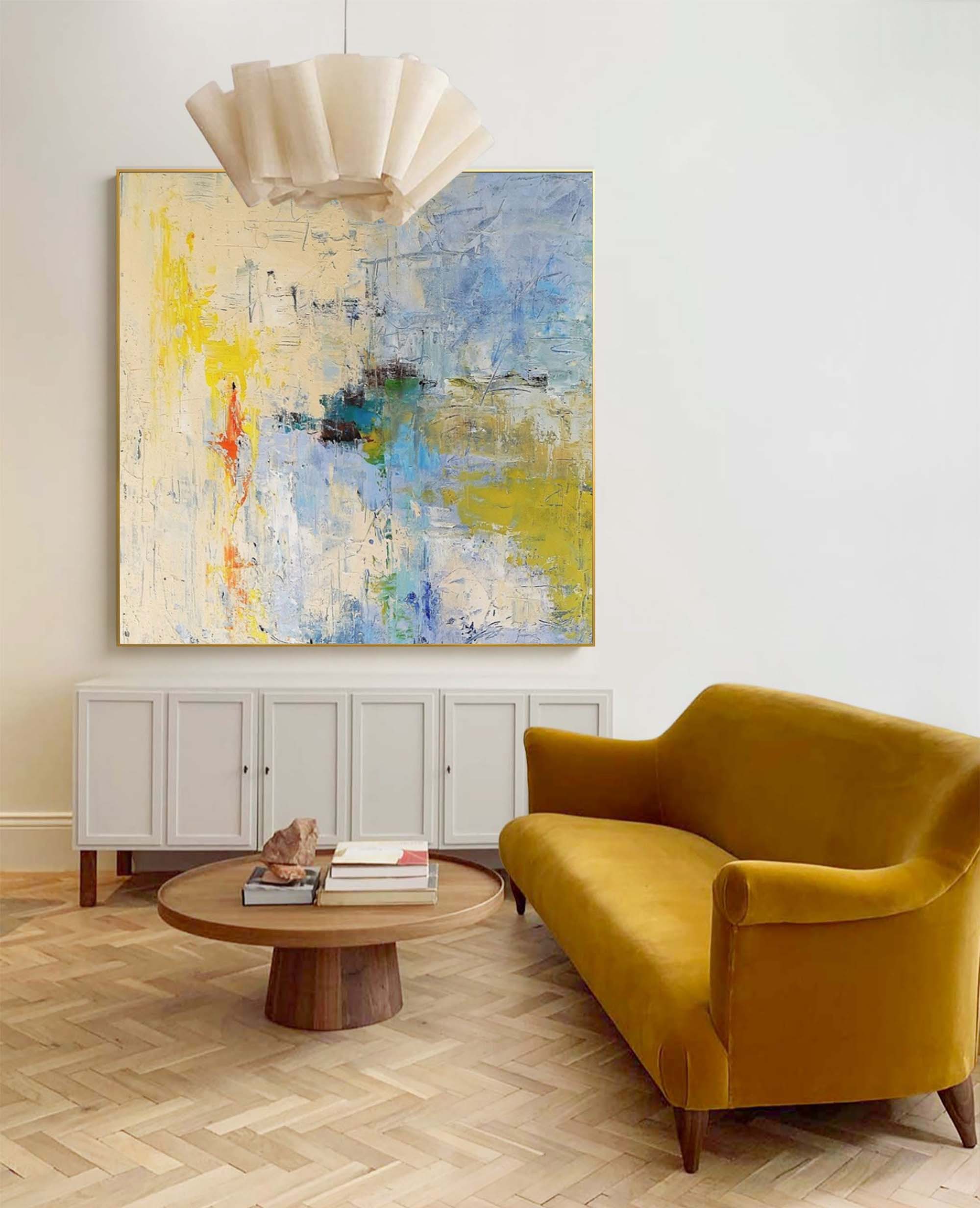 Wallart Harmony of Colors in Abstract