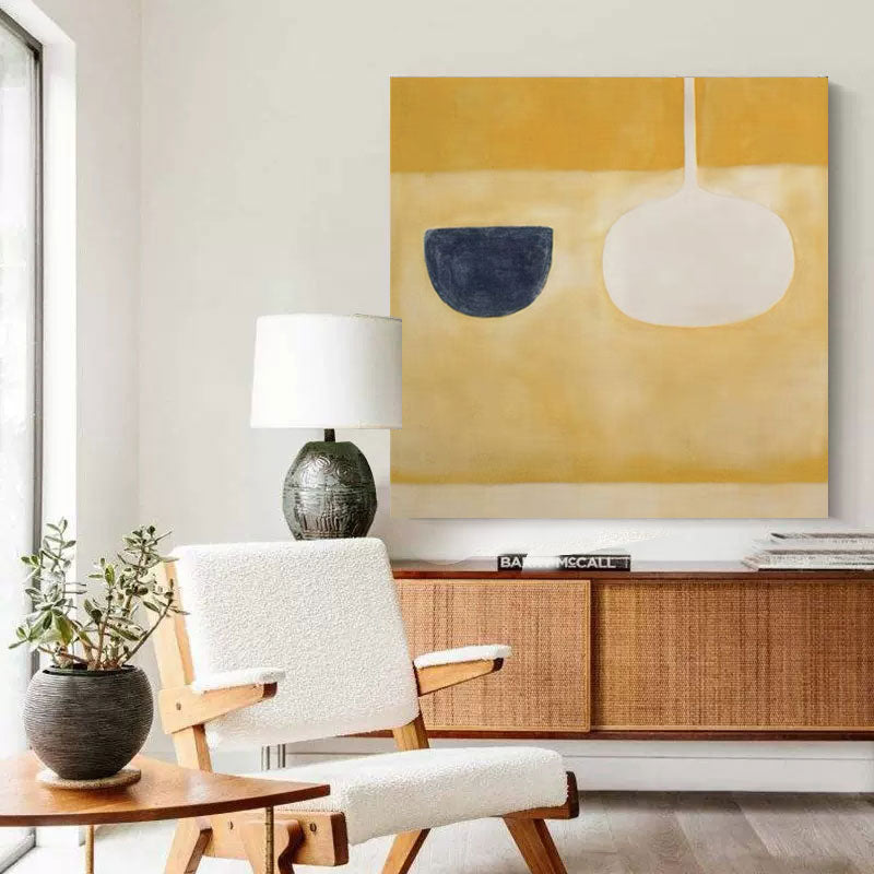 Wallart Minimalist Abstract Still Life Oil Painting