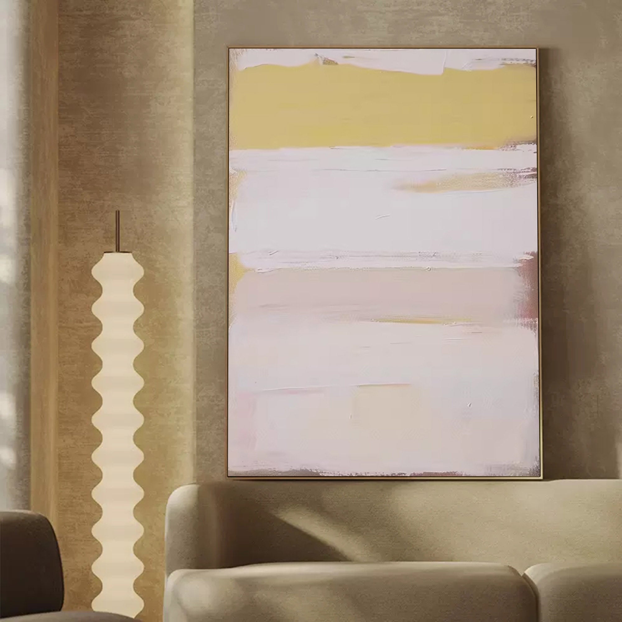 Wallart Whispers of Light: Minimalist Serenity