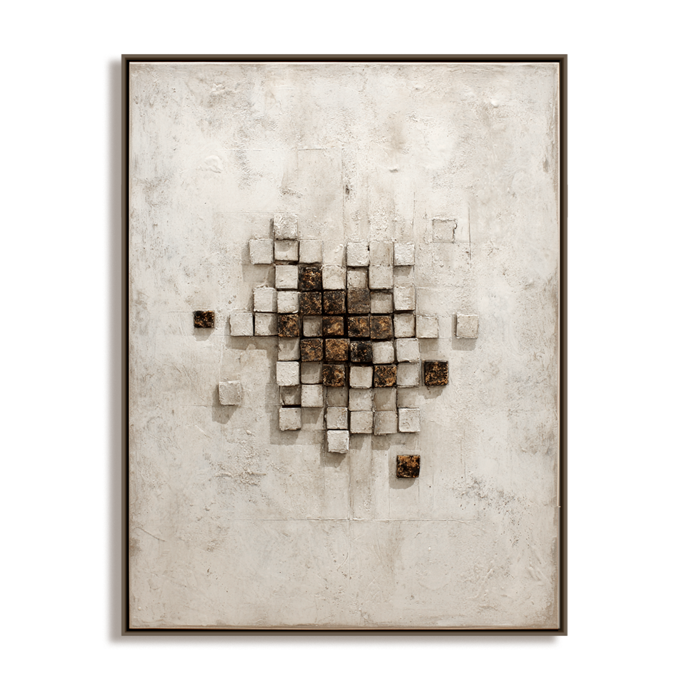 Wallart Abstract Wabi silence 0037