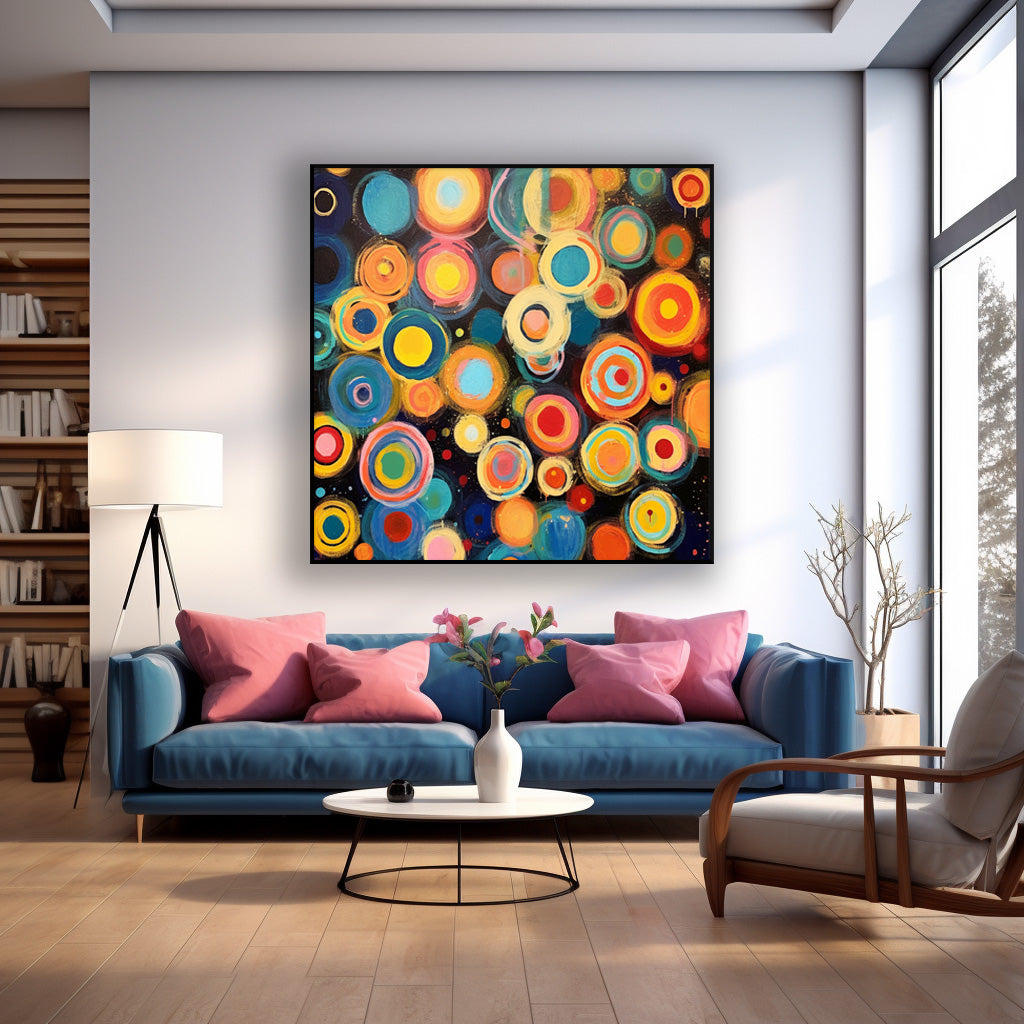 Wallart Abstract Canvas Art #AB325
