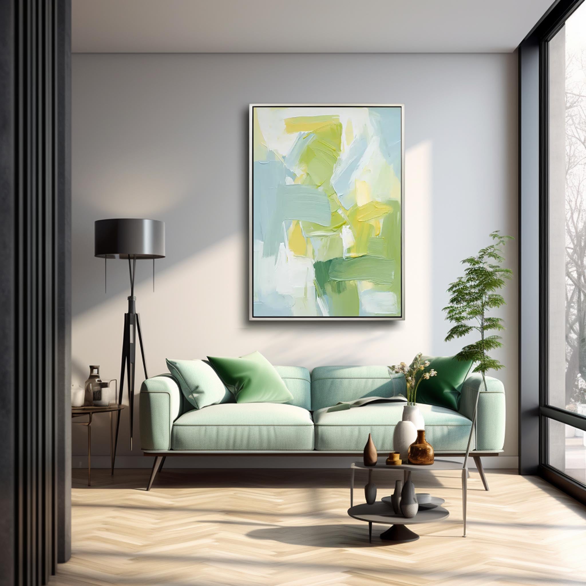 Wallart Abstract Canvas Art #AB302