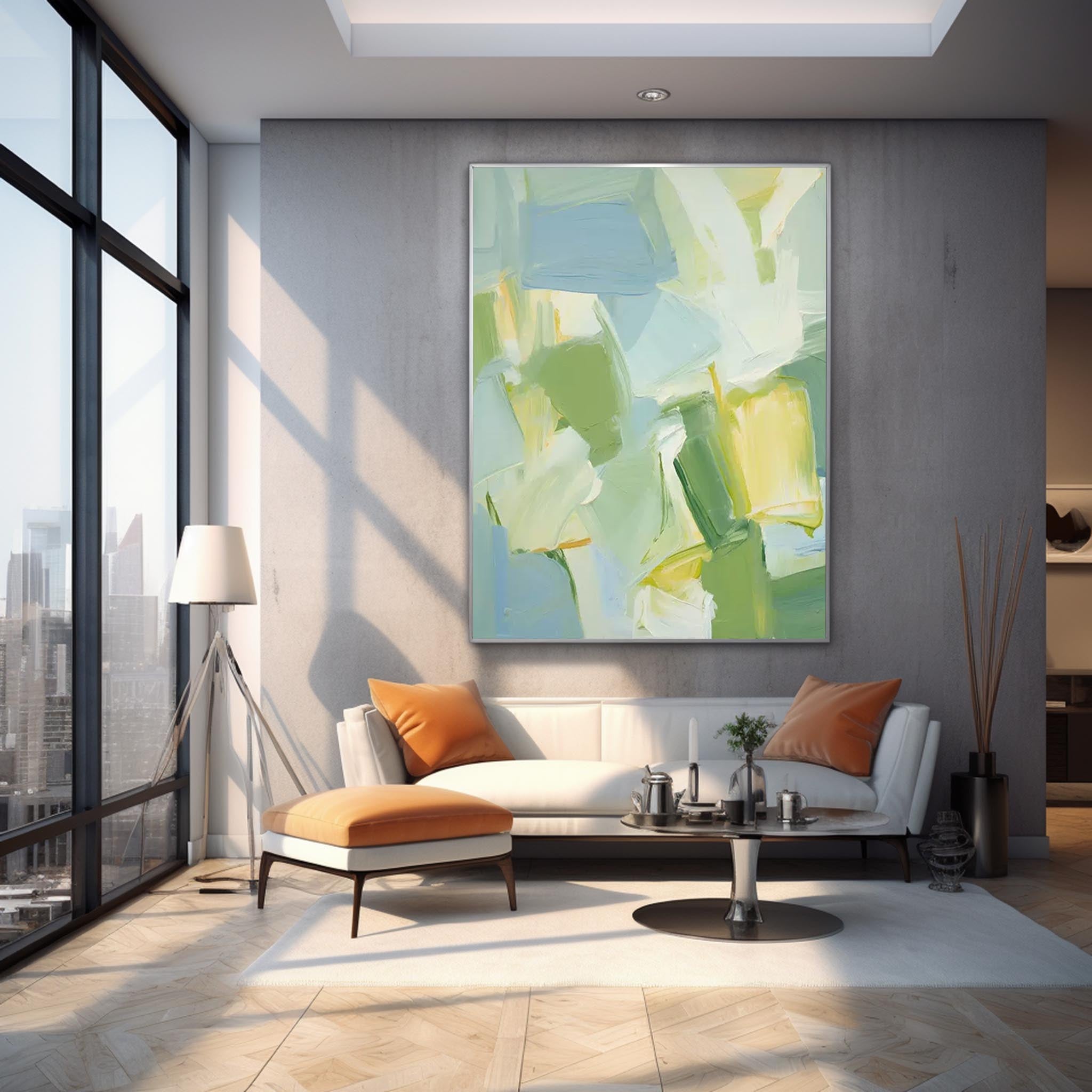 Wallart Abstract Canvas Art #AB306