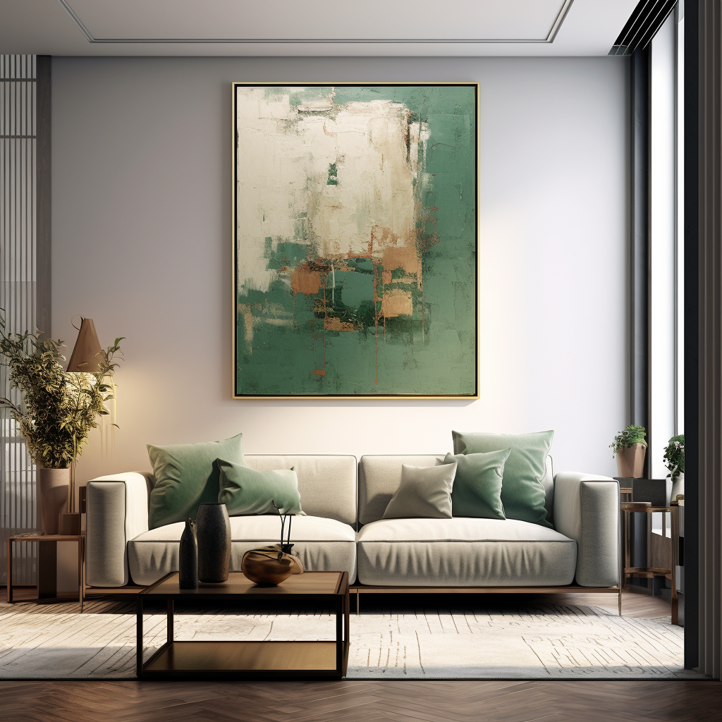 Wallart Abstract Canvas Art #AB314