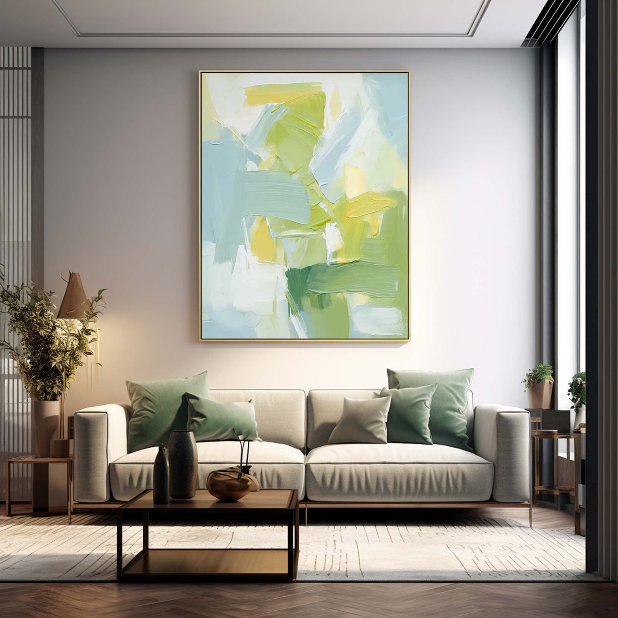 Wallart Abstract Canvas Art #AB302