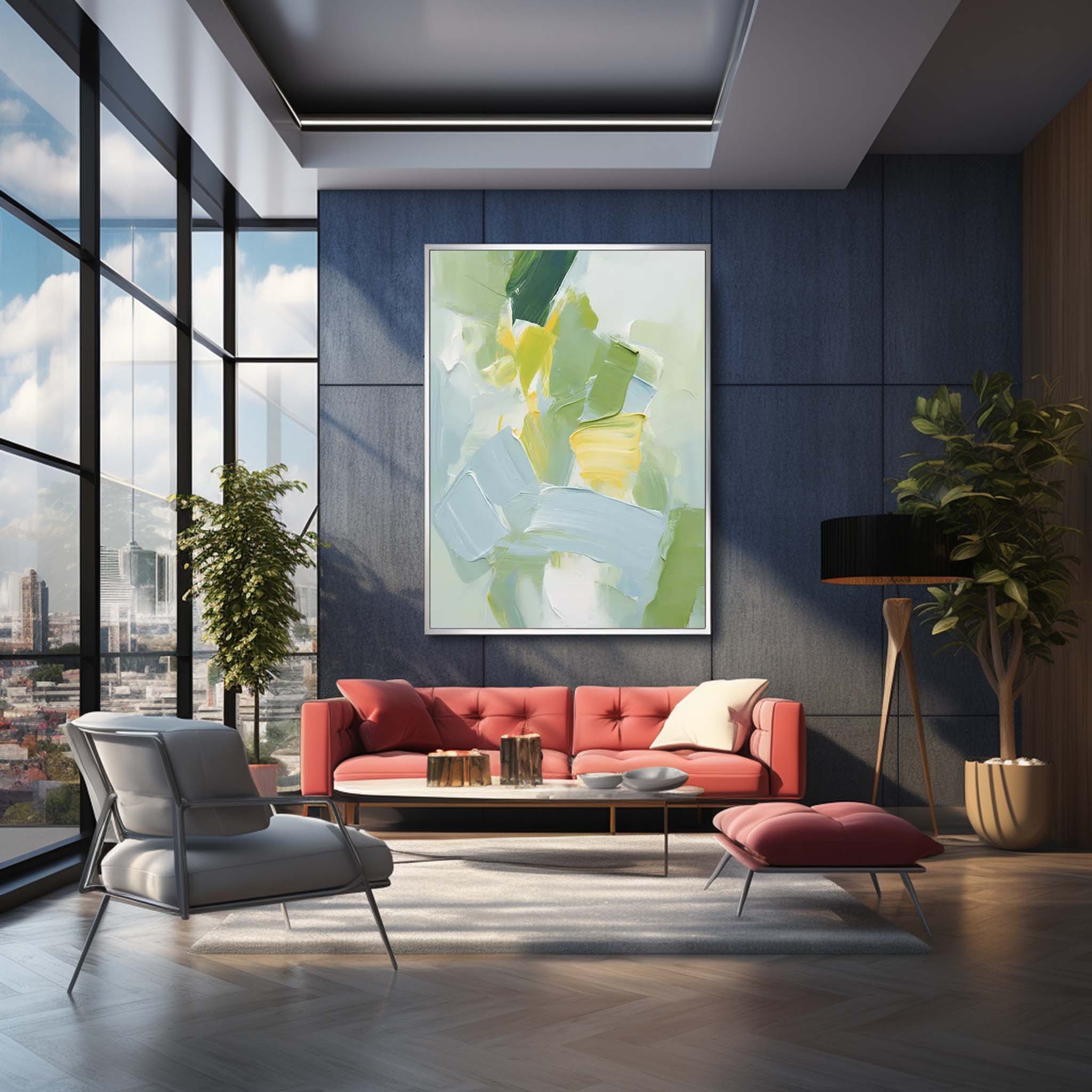 Wallart Abstract Canvas Art #AB303