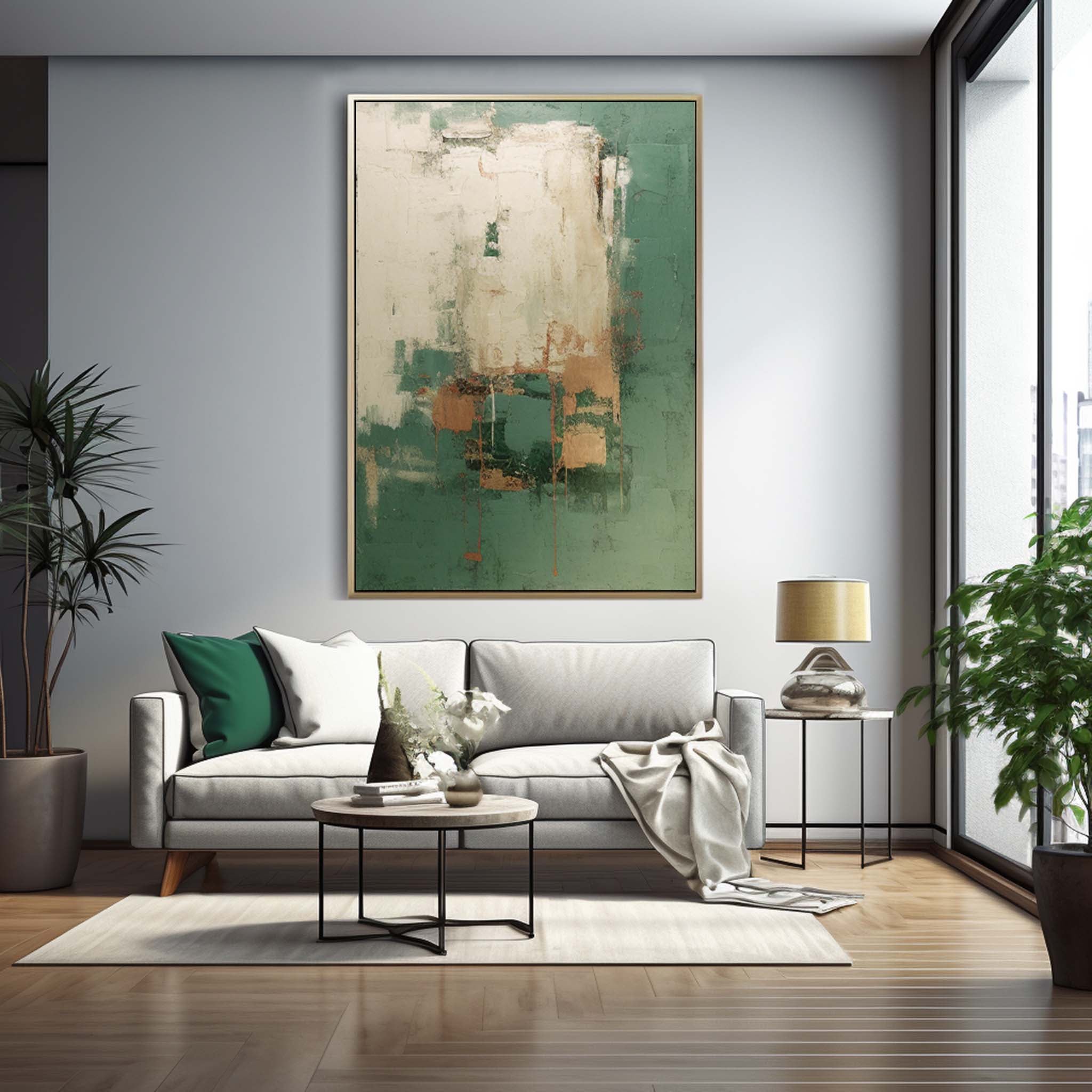 Wallart Abstract Canvas Art #AB314