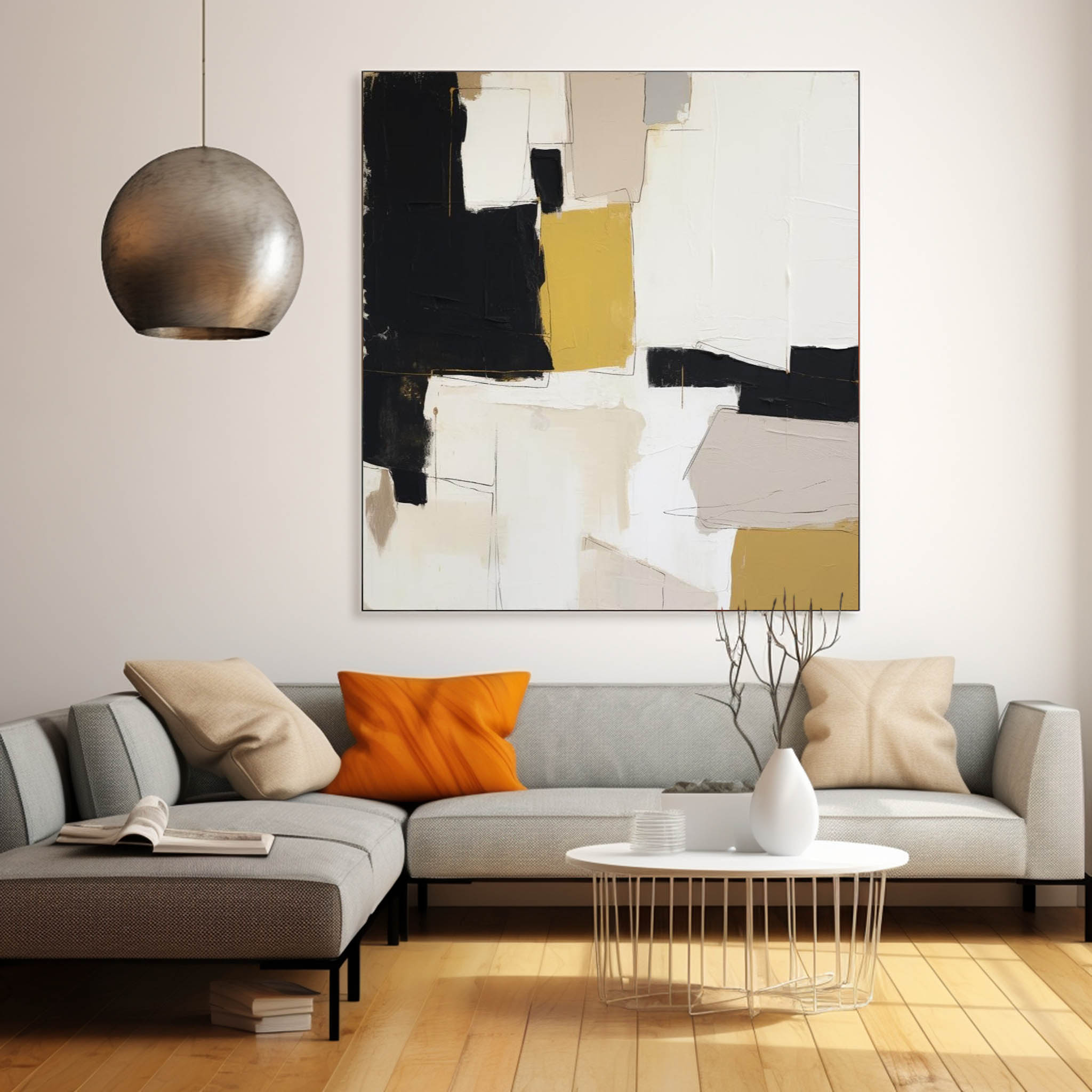Wallart Abstract Canvas Art #AB330