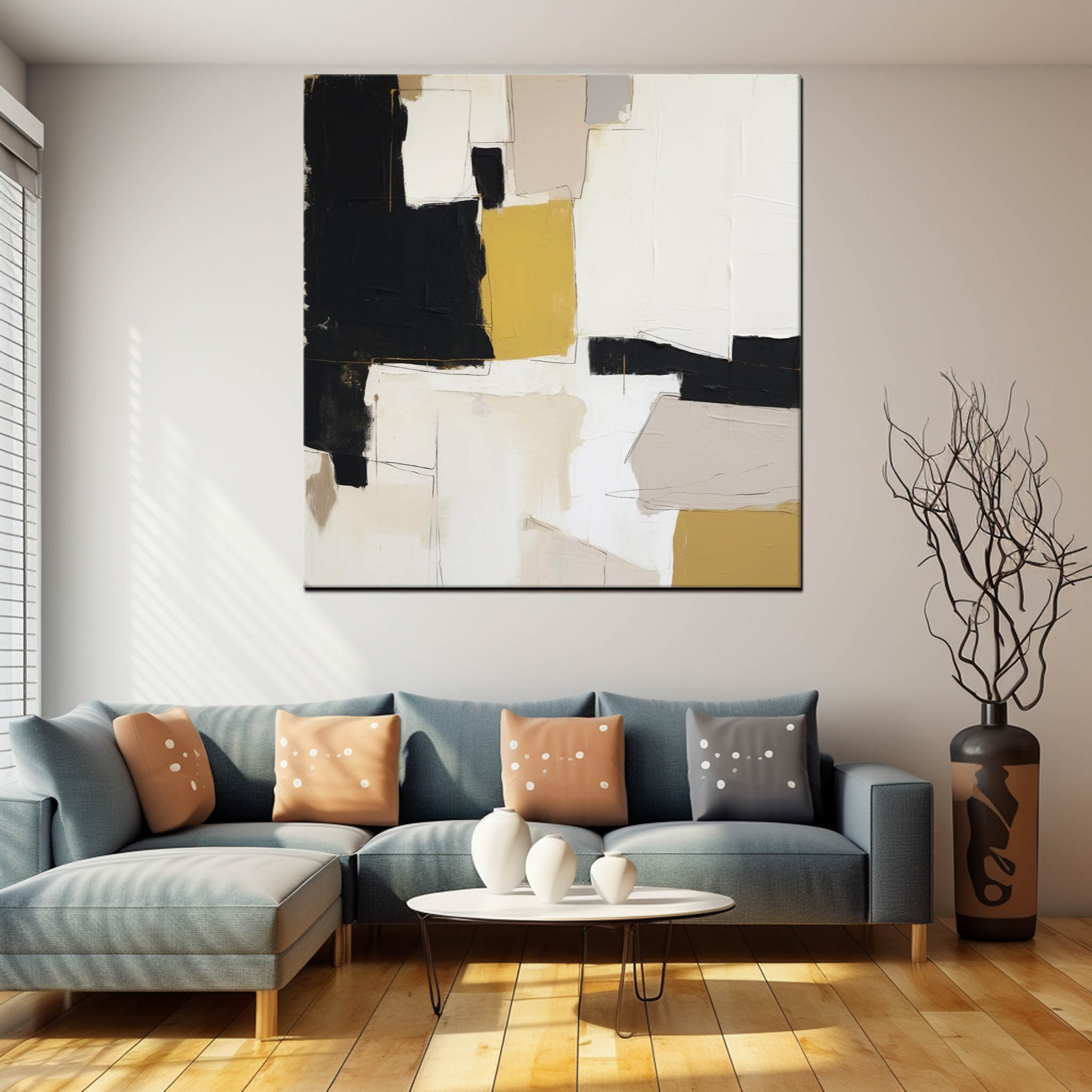 Wallart Abstract Canvas Art #AB330