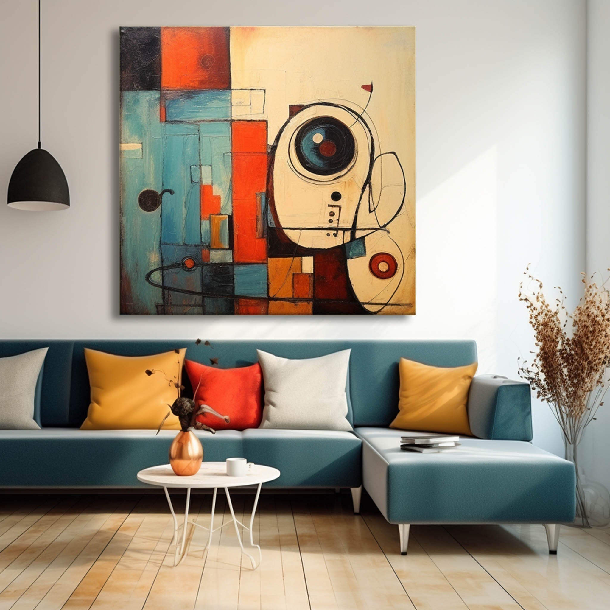 Wallart Abstract Canvas Art #AB320