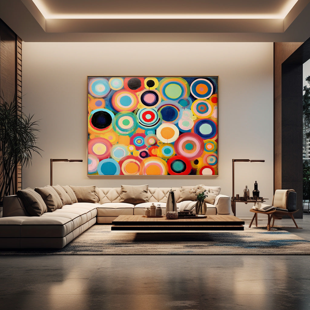 Wallart Abstract Canvas Art #AB324