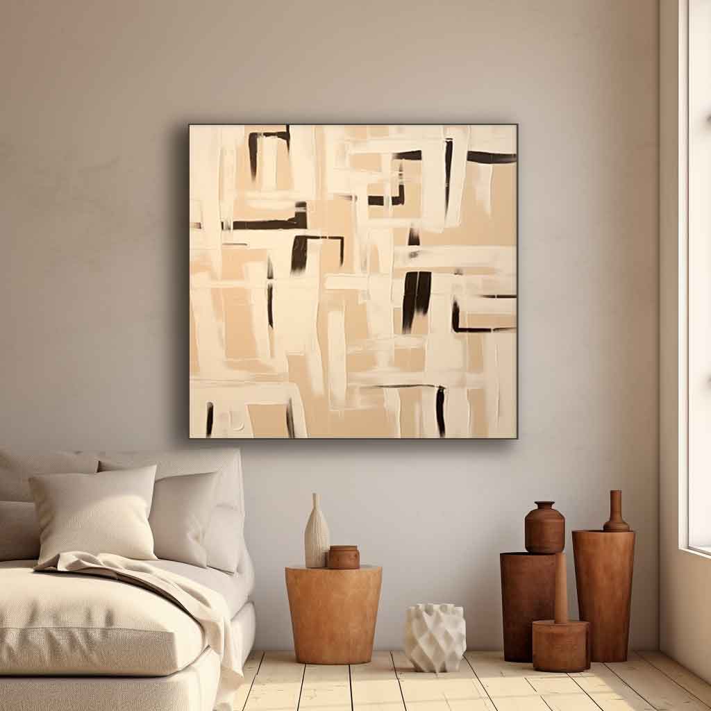 Wallart Abstract Canvas Art #AB322