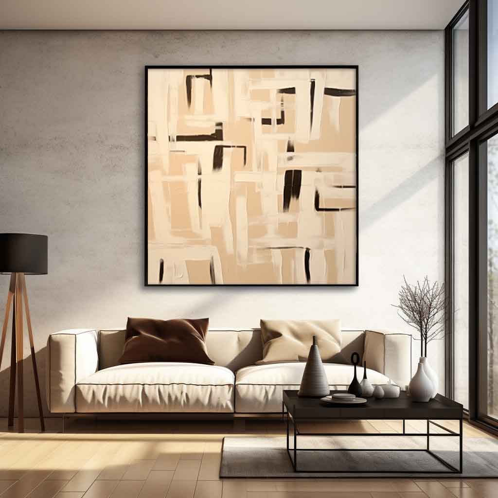 Wallart Abstract Canvas Art #AB322
