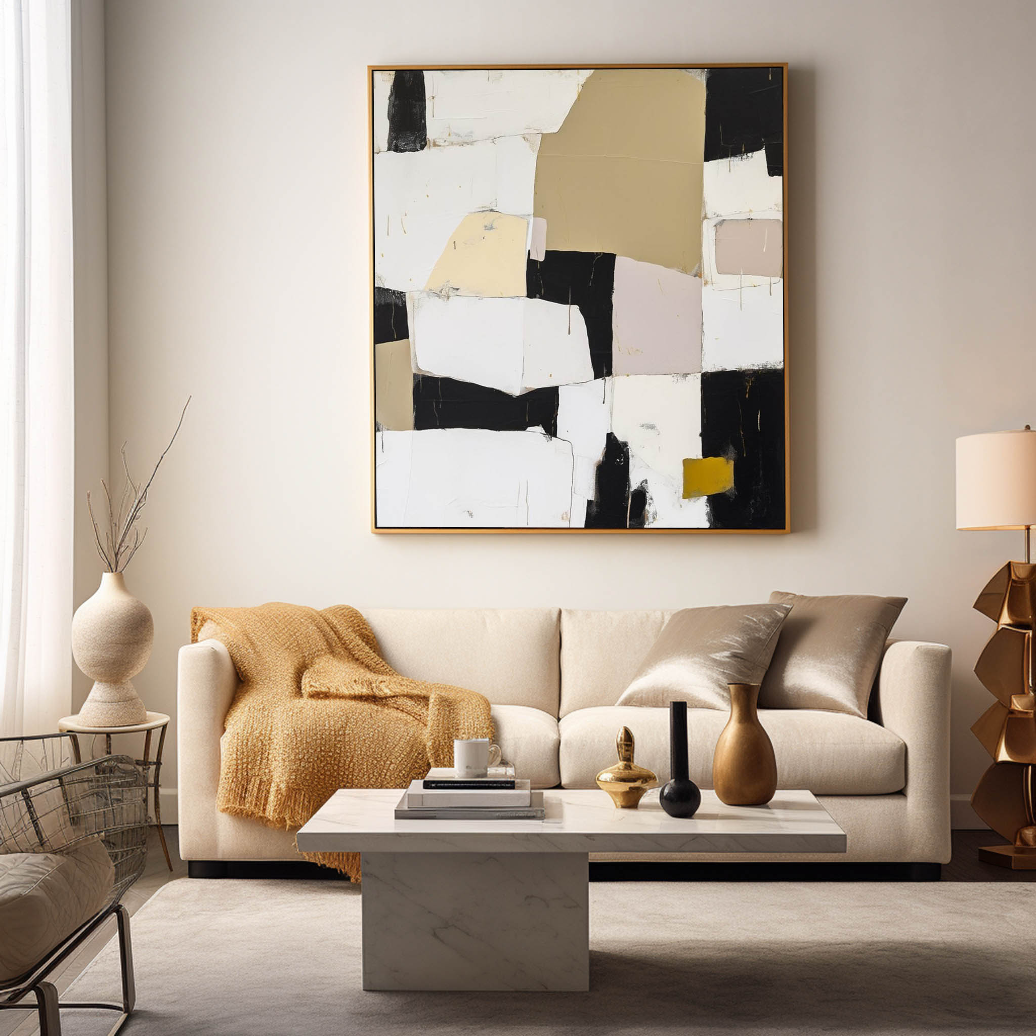 Wallart Abstract Canvas Art #AB329