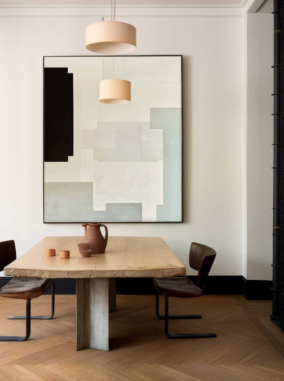 Wallart Geometric Canvas Art #GE013
