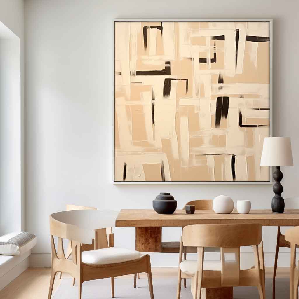 Wallart Abstract Canvas Art #AB322