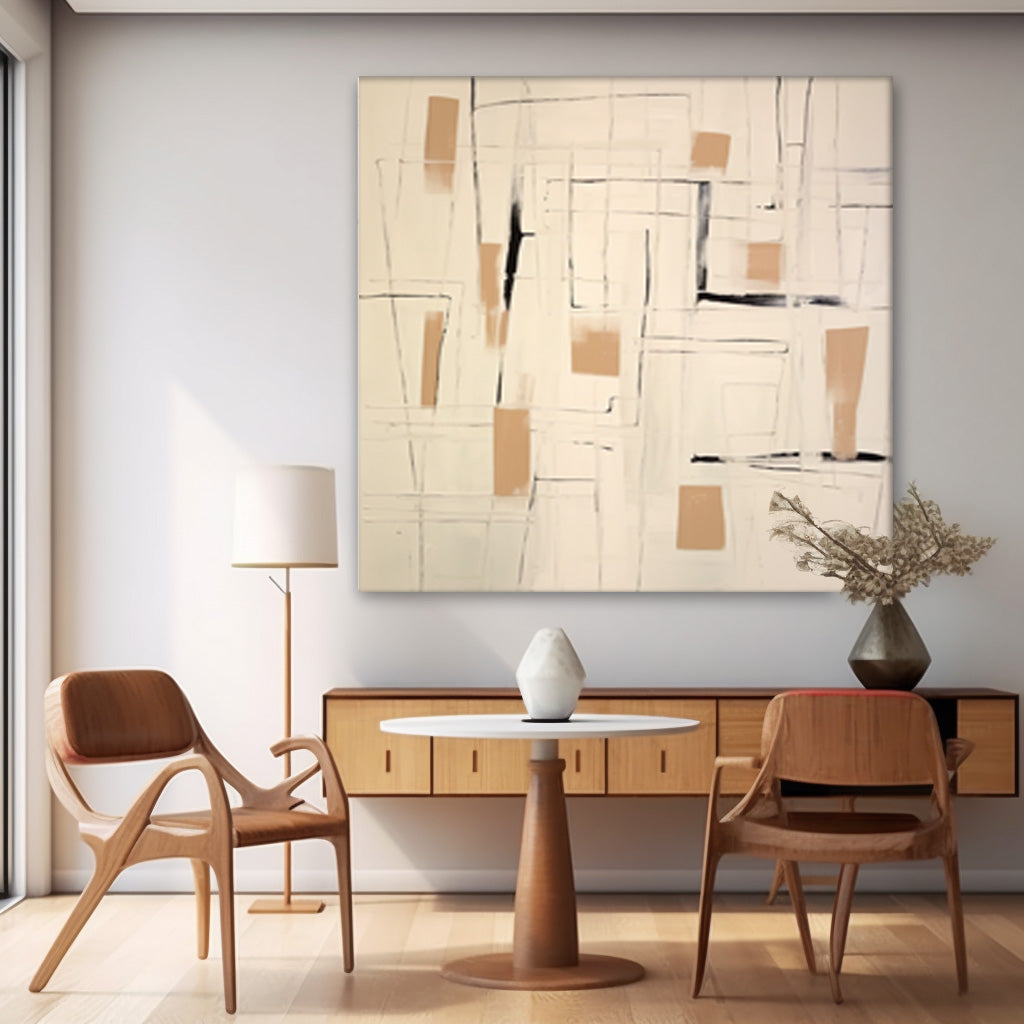 Wallart Abstract Canvas Art #AB323