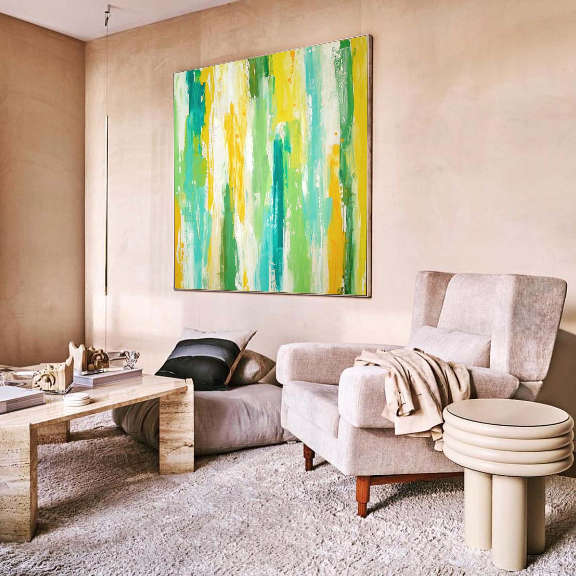 Wallart Vibrant Brushstrokes of Serenity