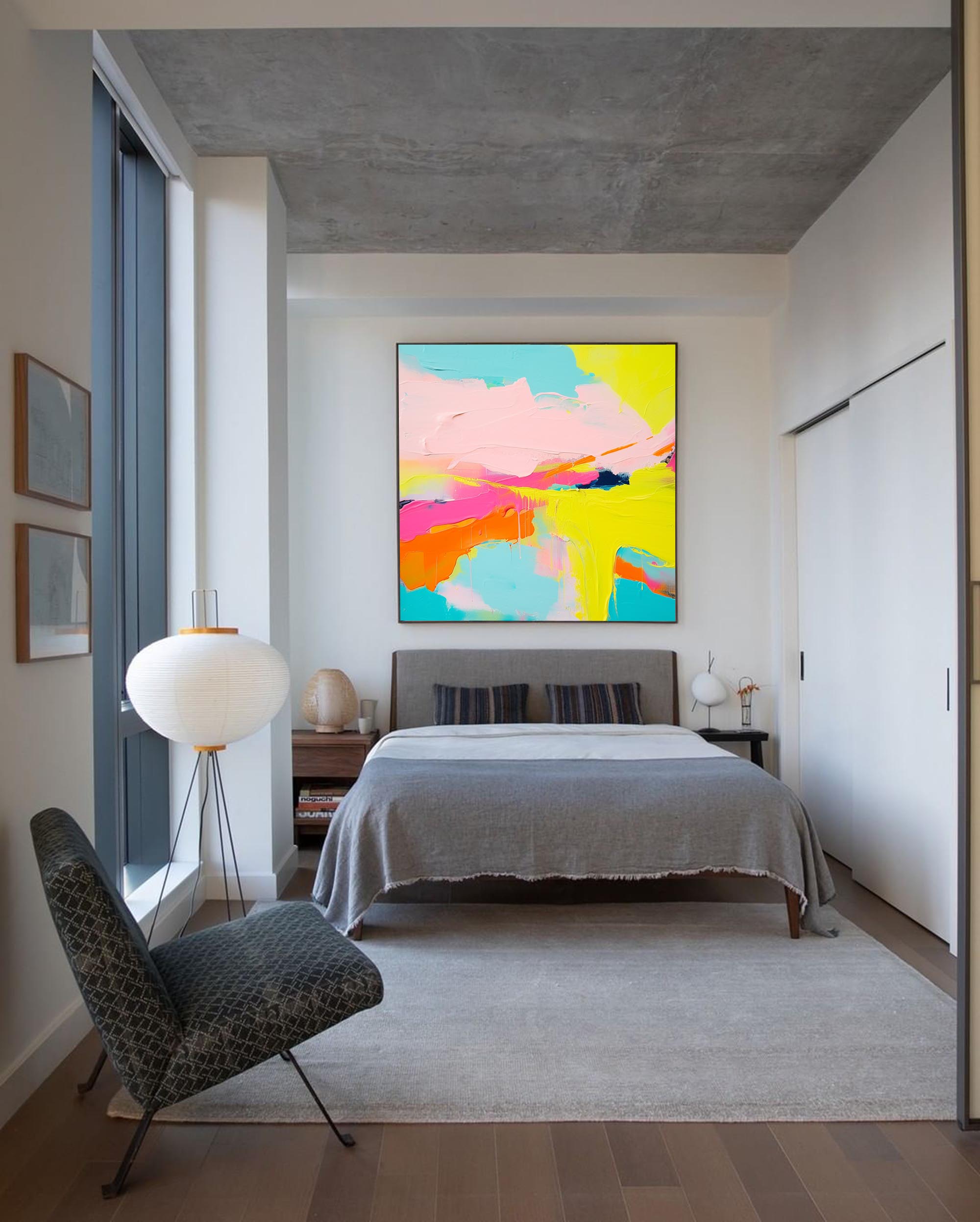 Wallart Vivid Dreams Abstract Canvas
