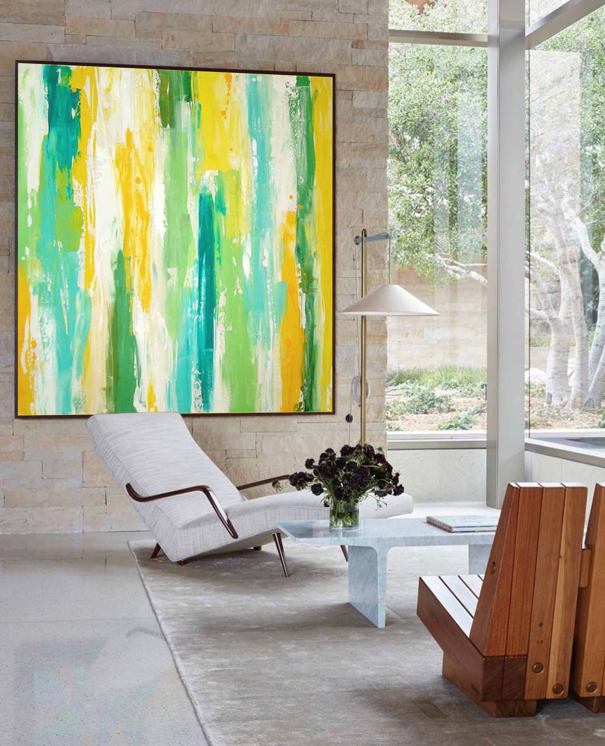 Wallart Vibrant Brushstrokes of Serenity