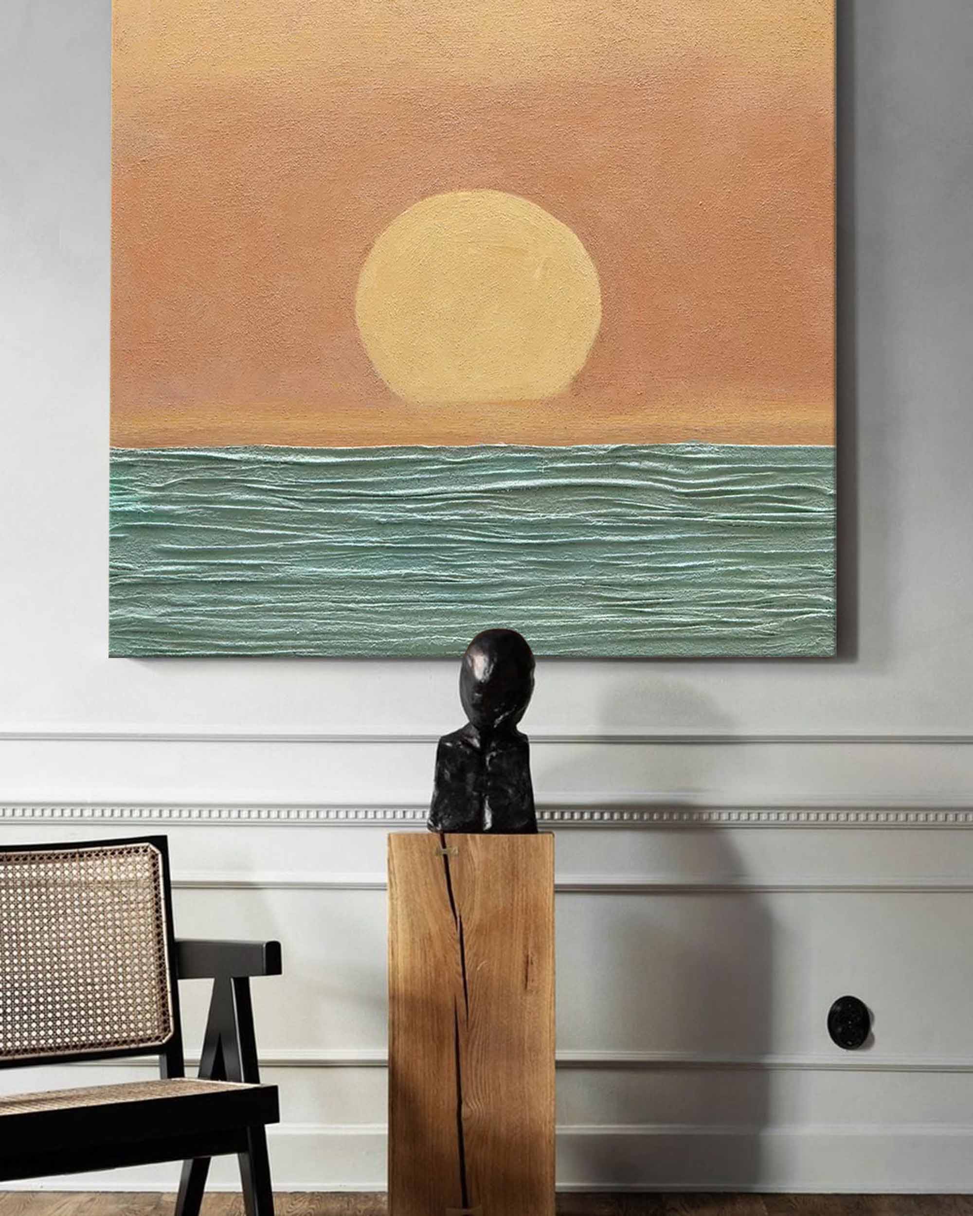Wallart Serene Sunset Over Calm Waters