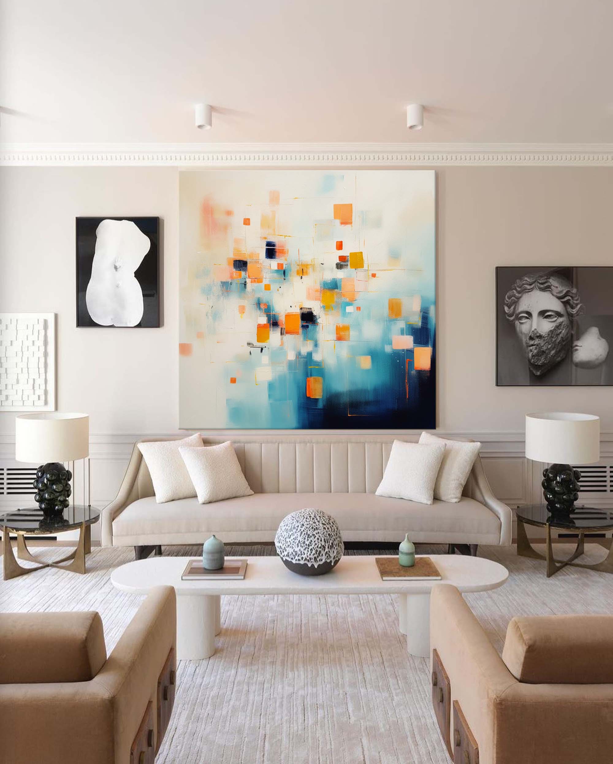 Wallart Geometric Abstract Harmony