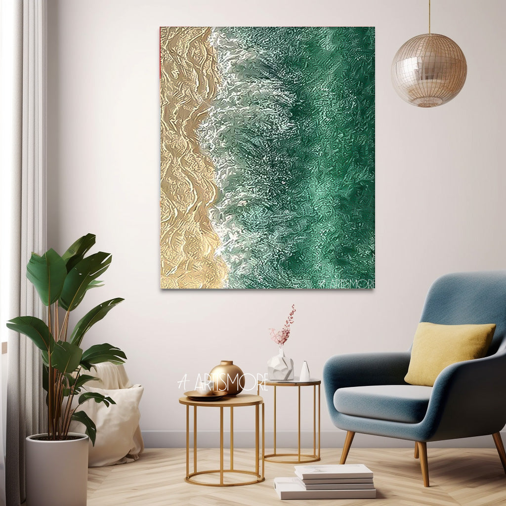 Wallart Beach & Ocean Canvas Art #BE015