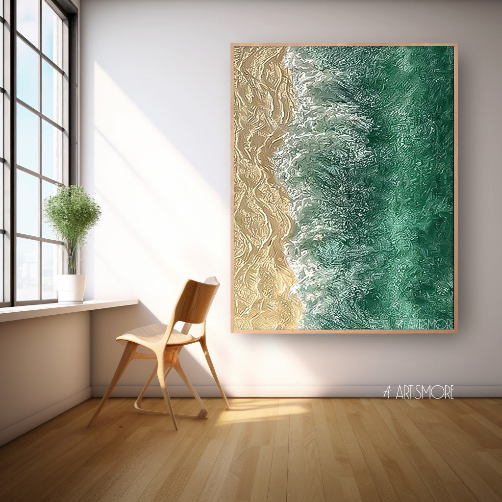 Wallart Beach & Ocean Canvas Art #BE015