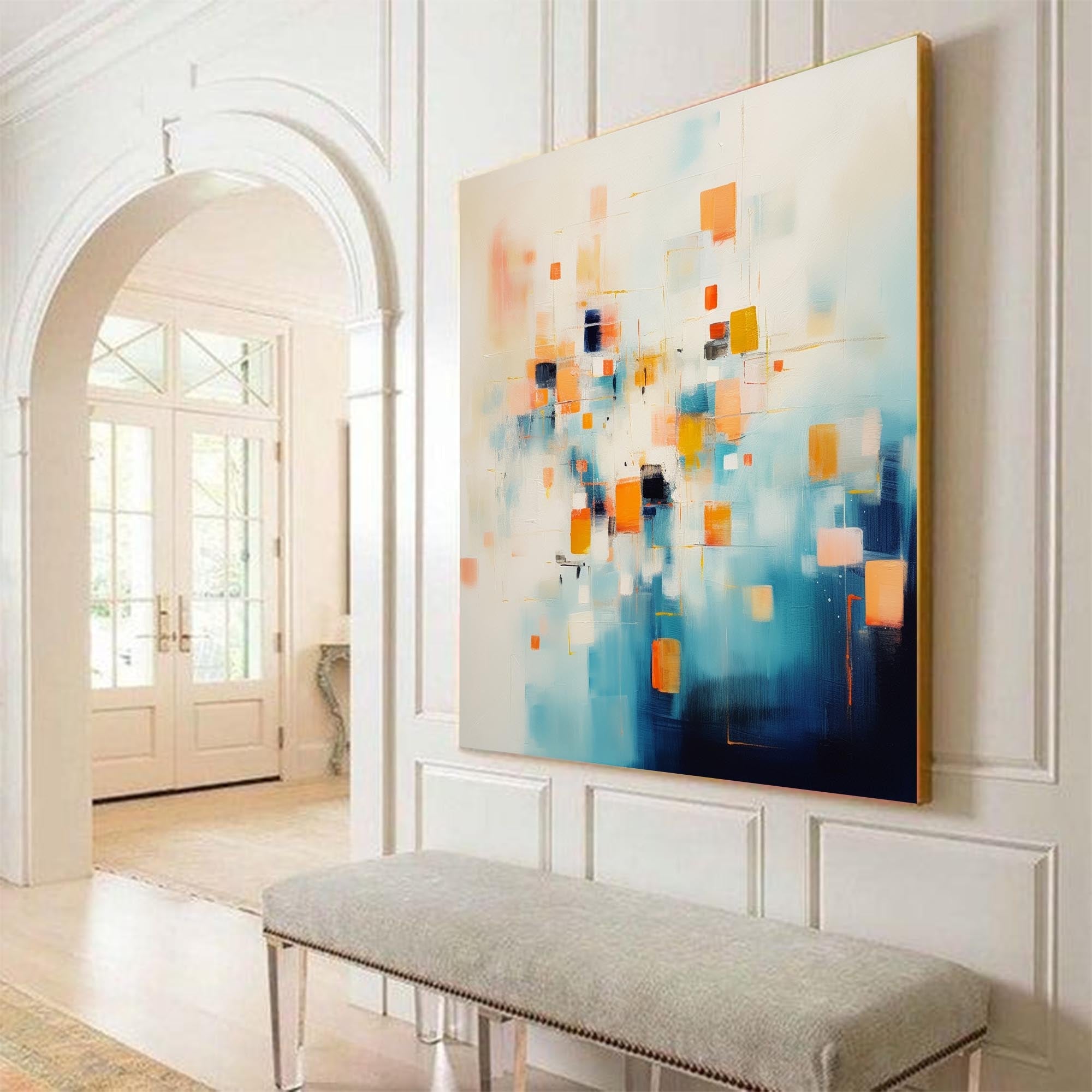 Wallart Geometric Abstract Harmony