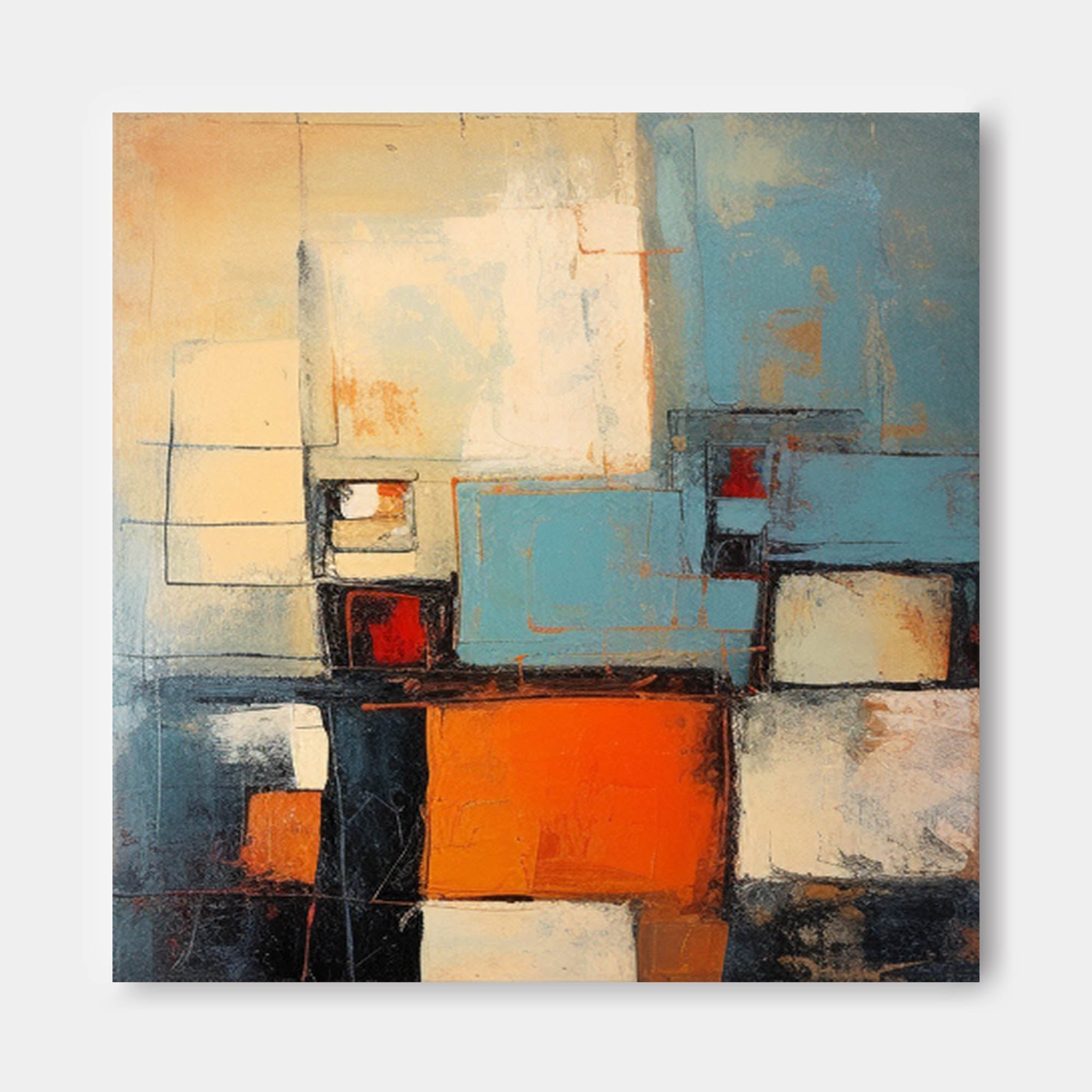 Wallart Abstract Canvas Art #AB318