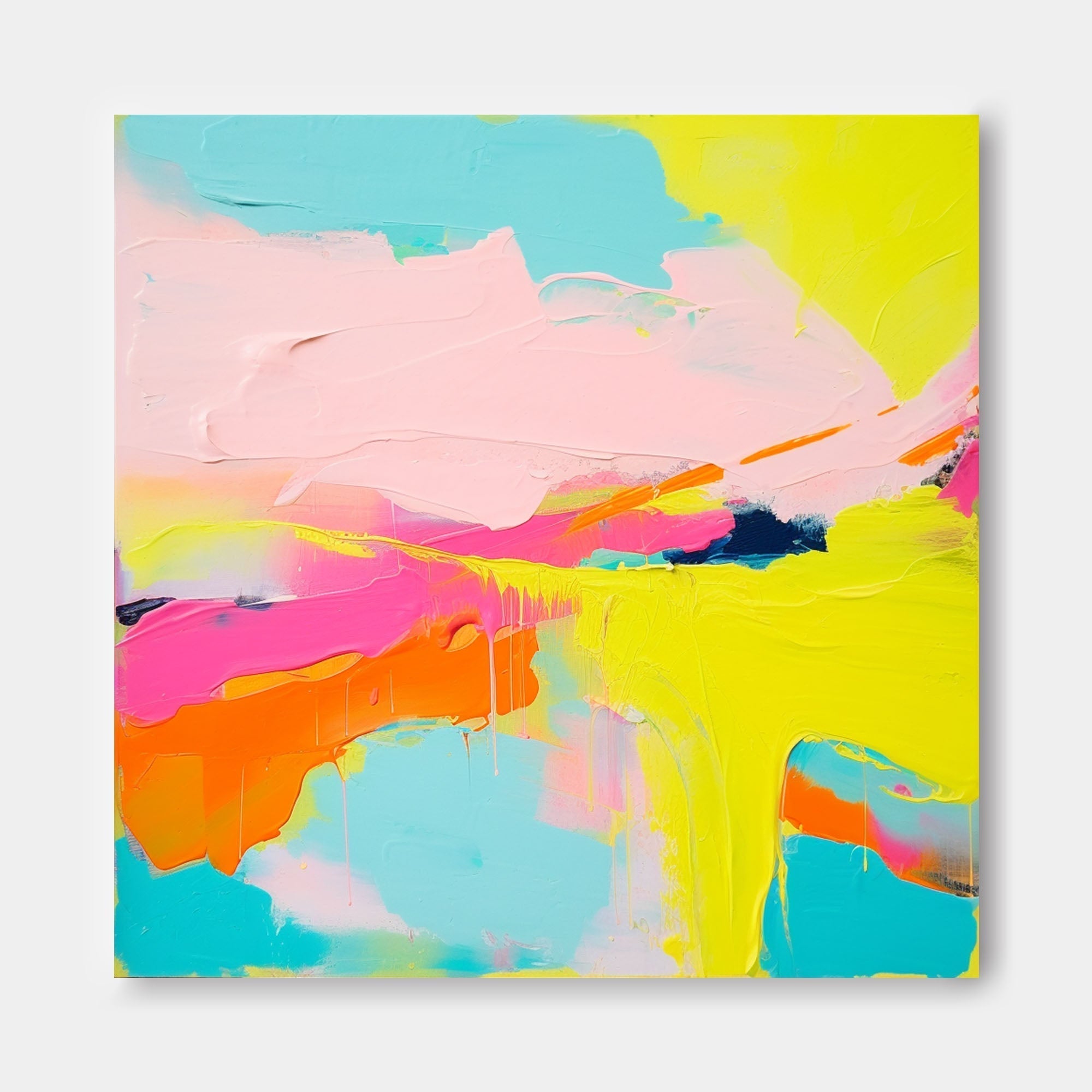 Wallart Vivid Dreams Abstract Canvas
