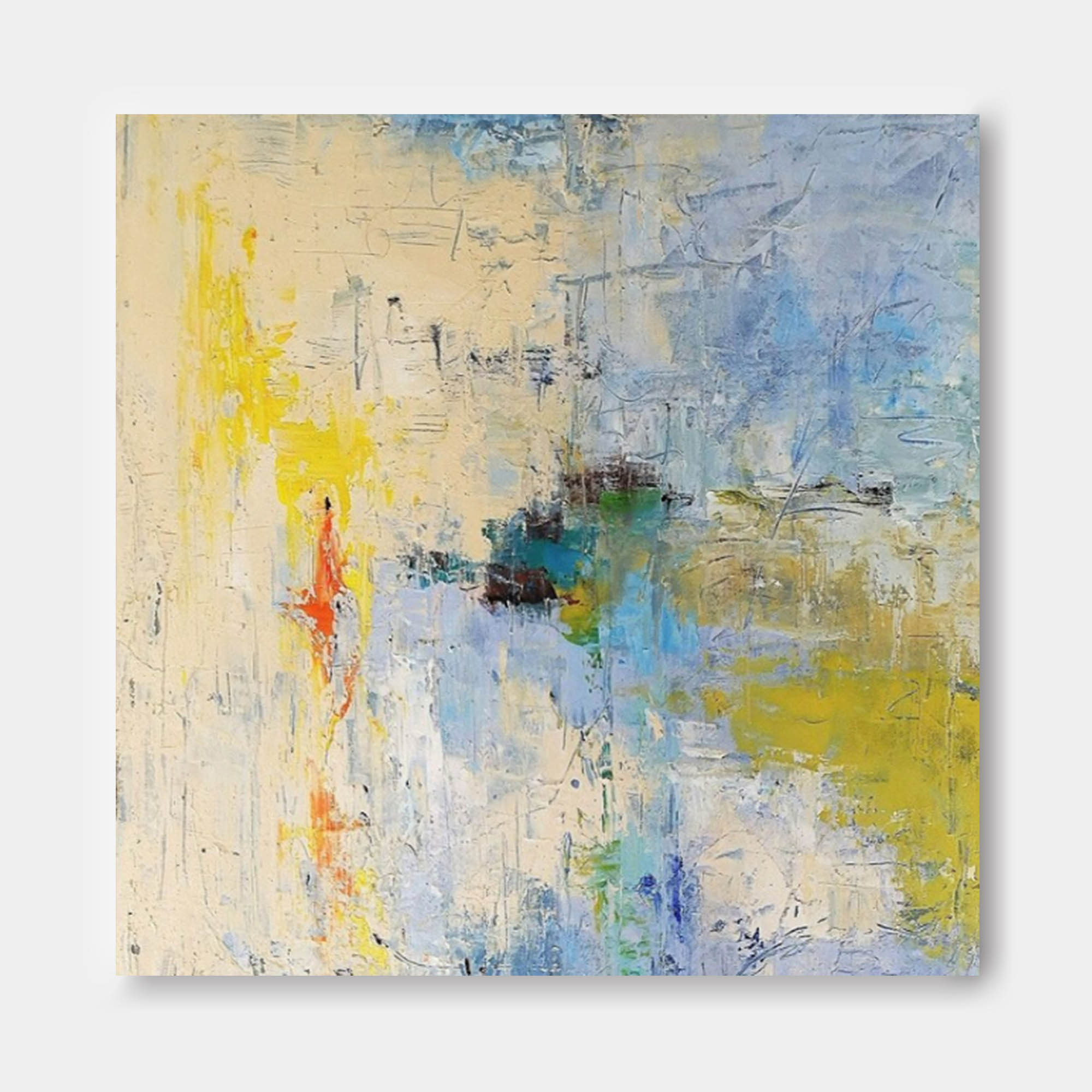 Wallart Harmony of Colors in Abstract