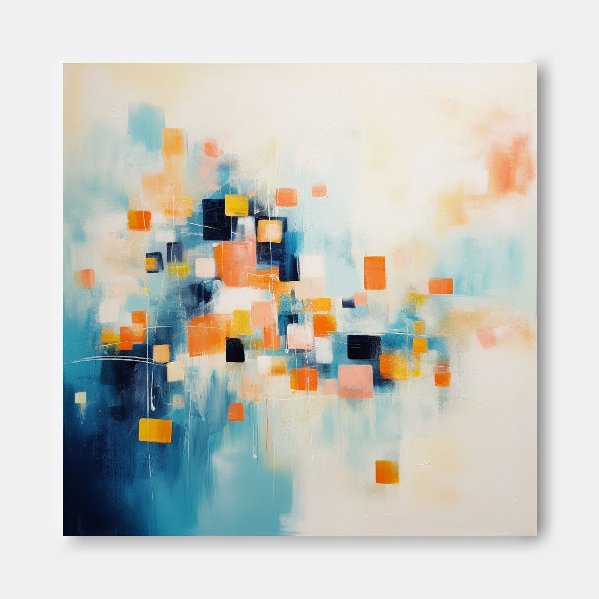 Wallart Abstract Rhythm of Colors