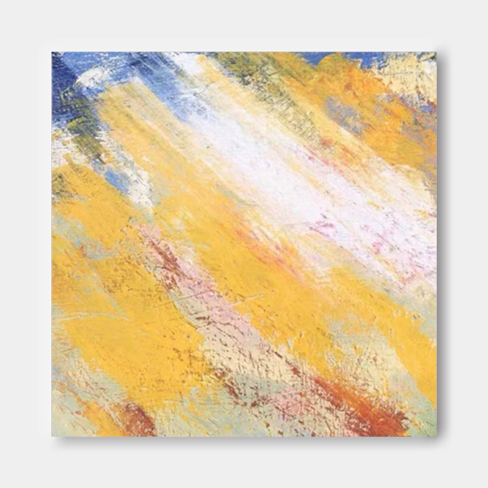Wallart Golden Rays of Abstraction